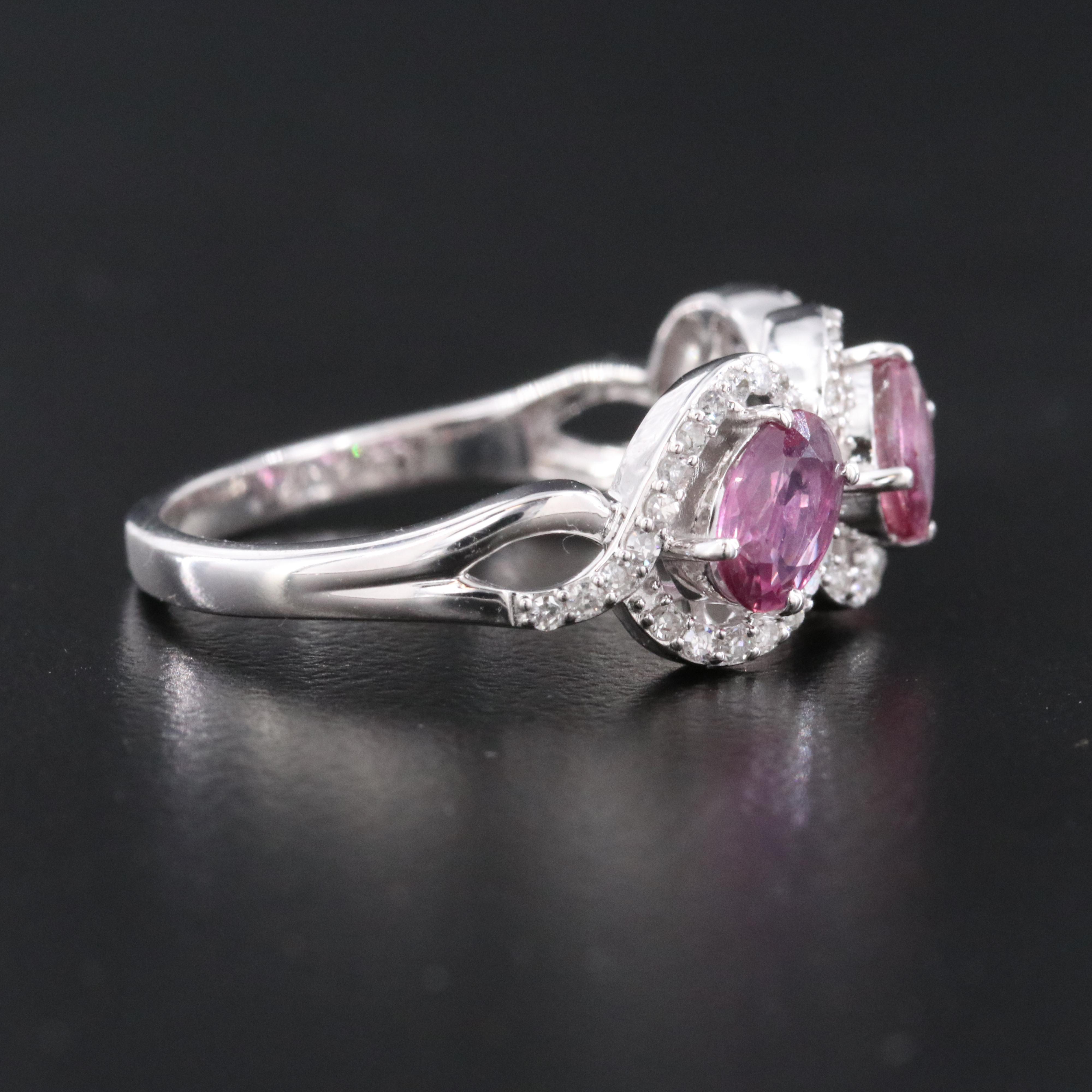 14K Ruby and Diamond Ring