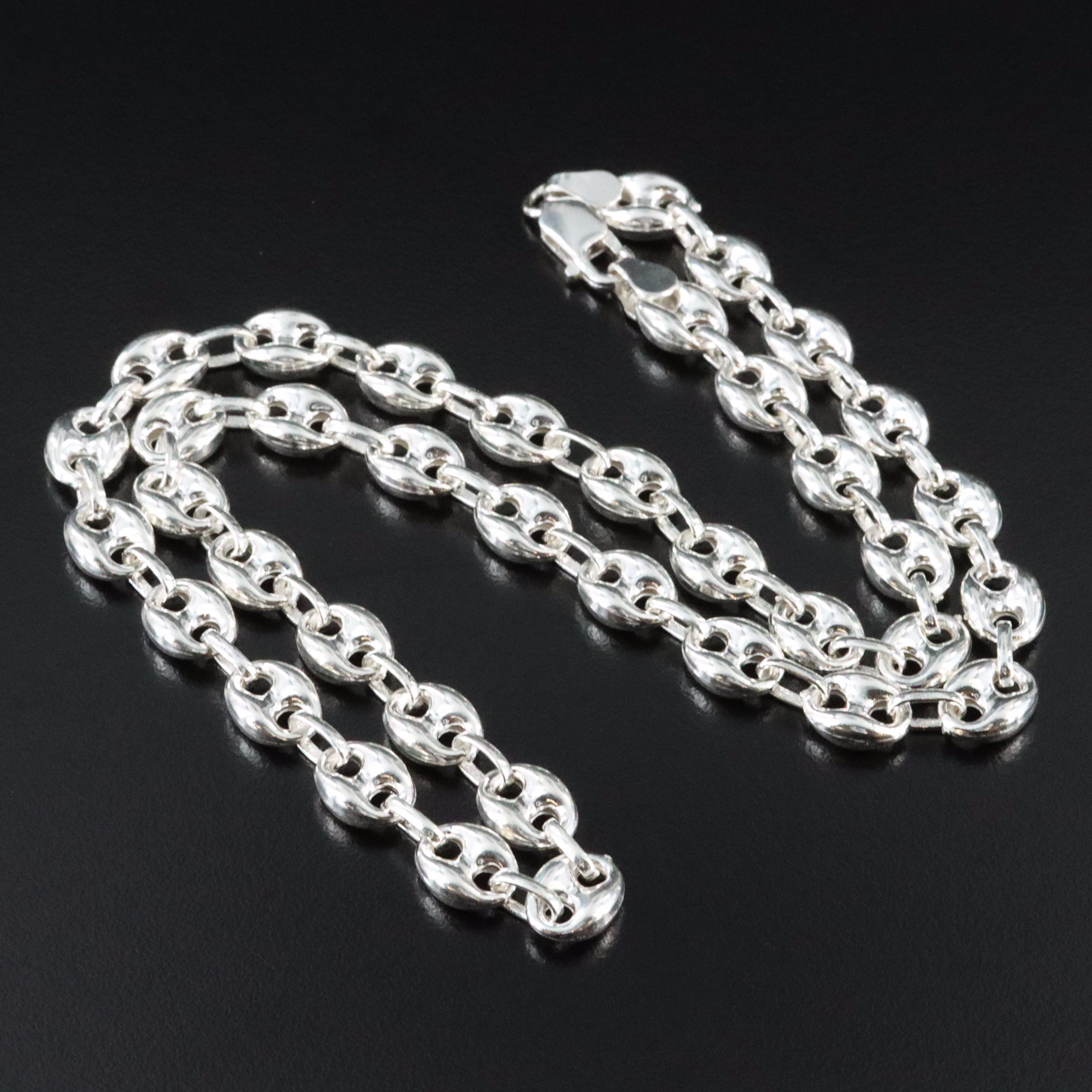 Sterling Mariner Chain Necklace