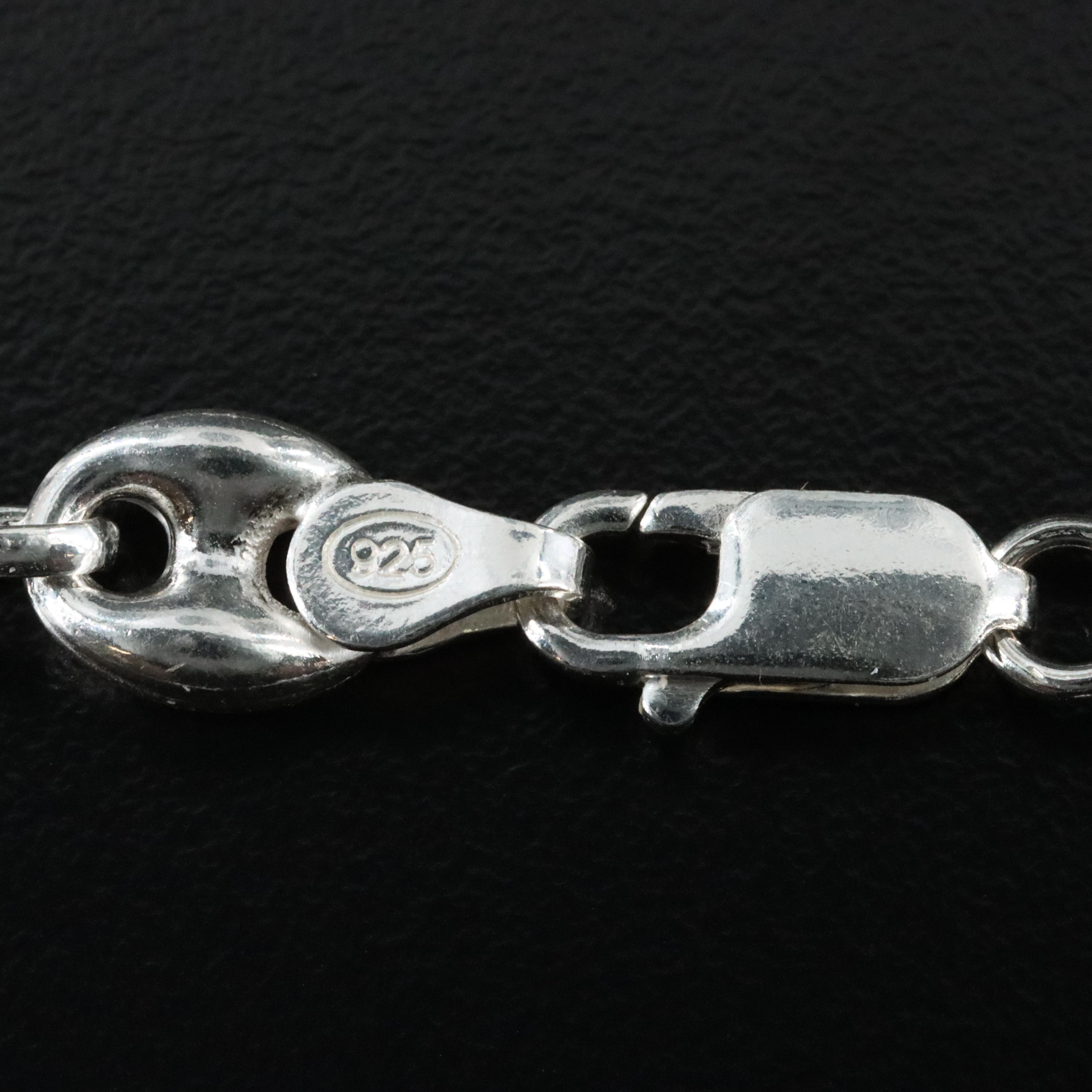 Sterling Mariner Chain Necklace