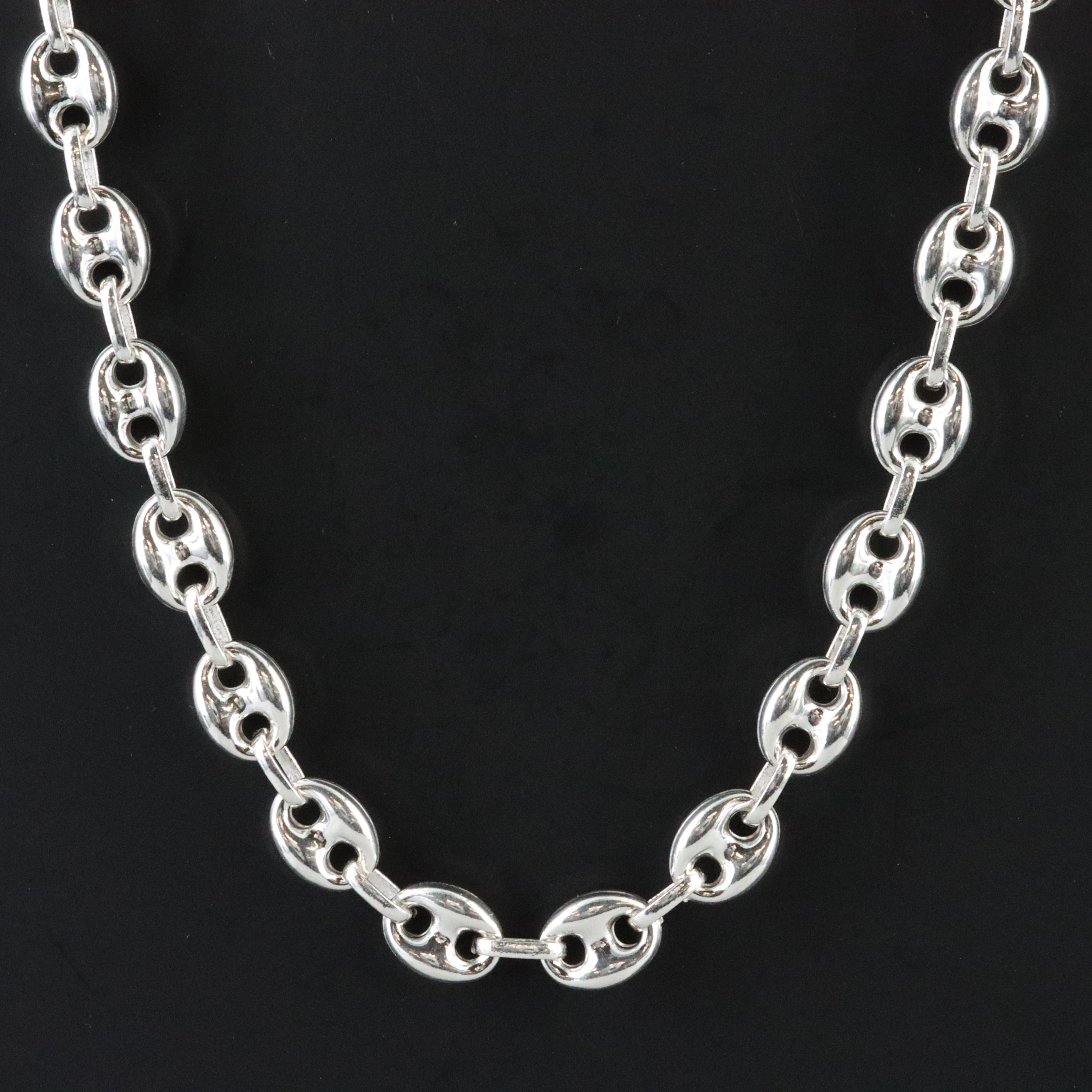 Sterling Mariner Link Necklace