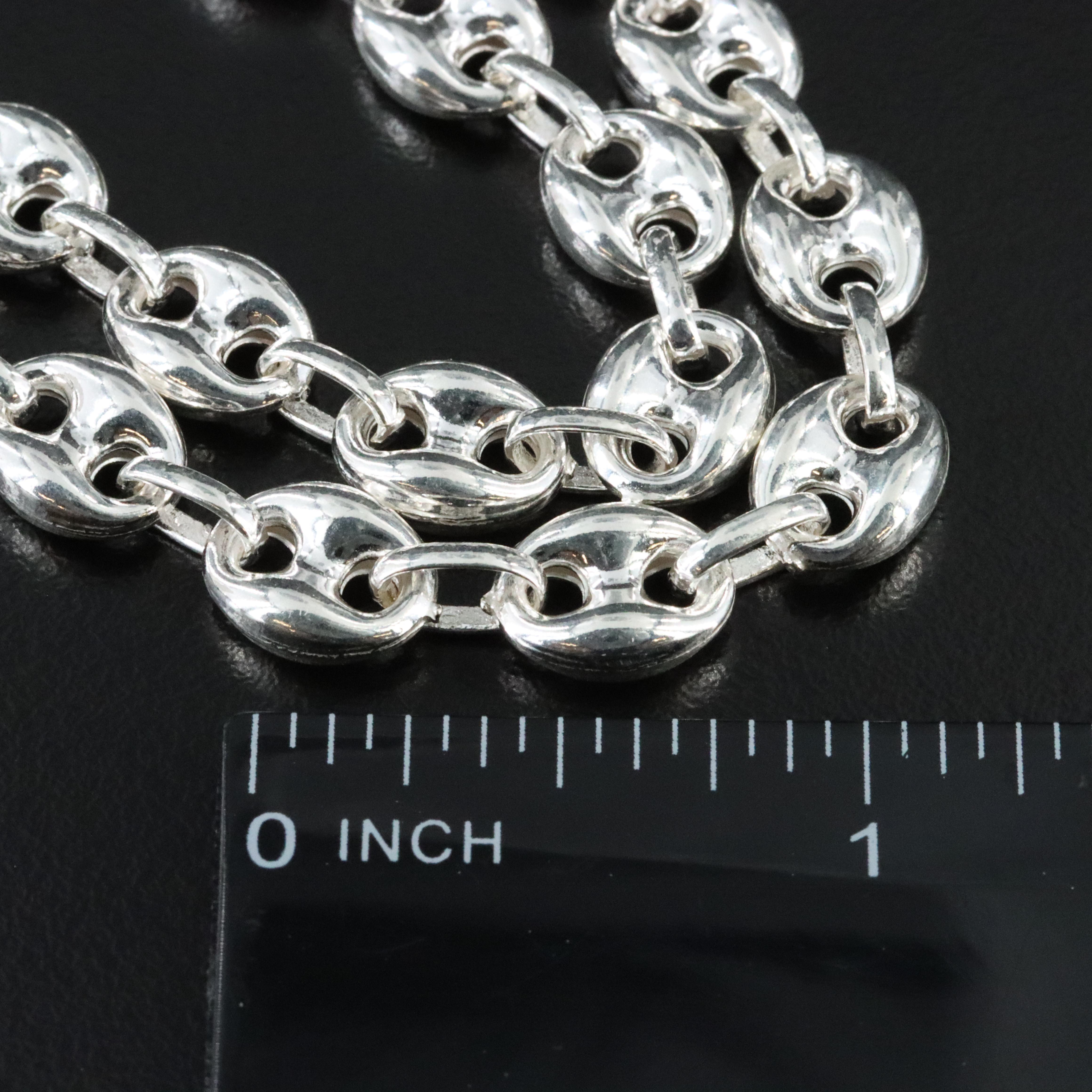 Sterling Mariner Link Necklace