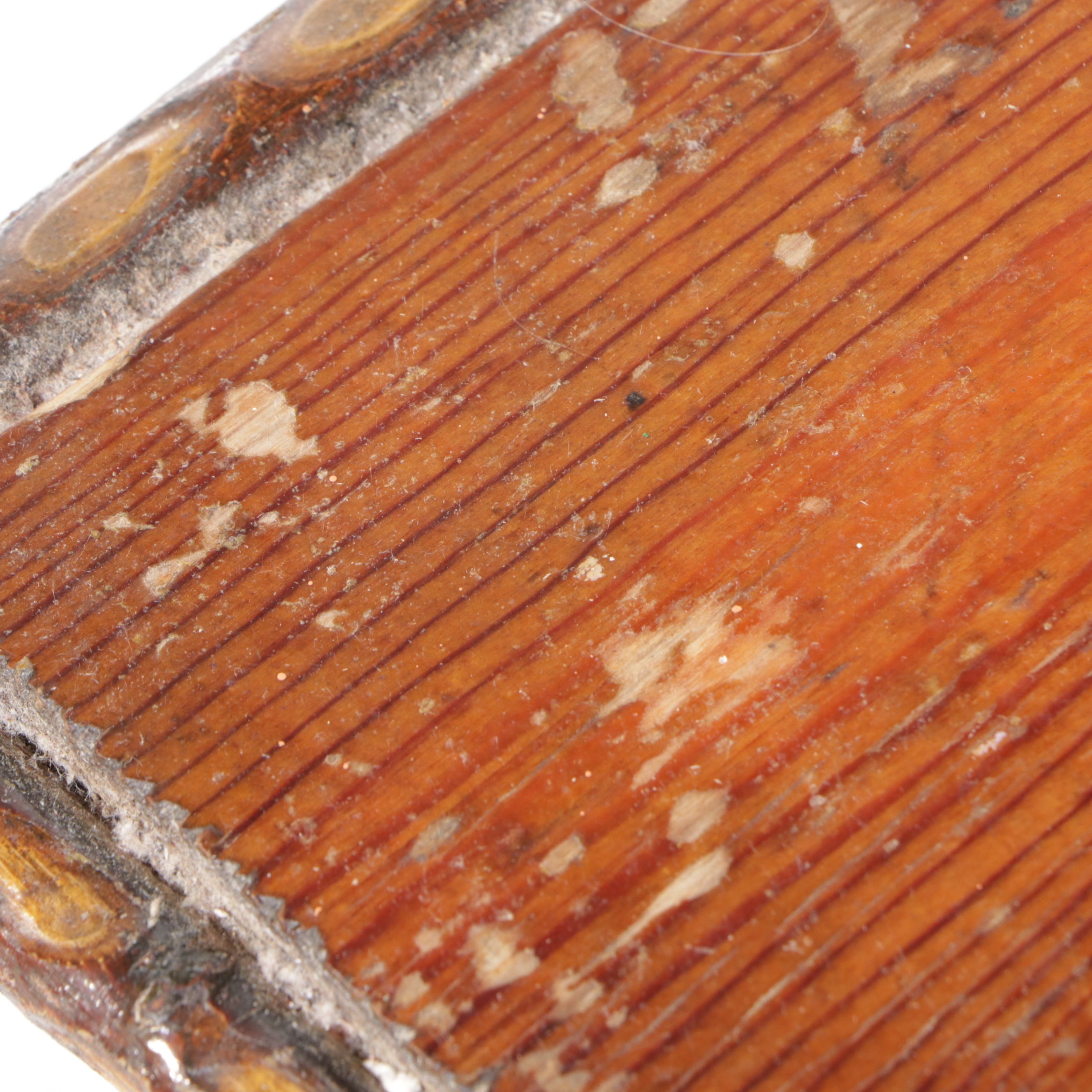 Robert Beaven Pine and Carved Twig Accent Table