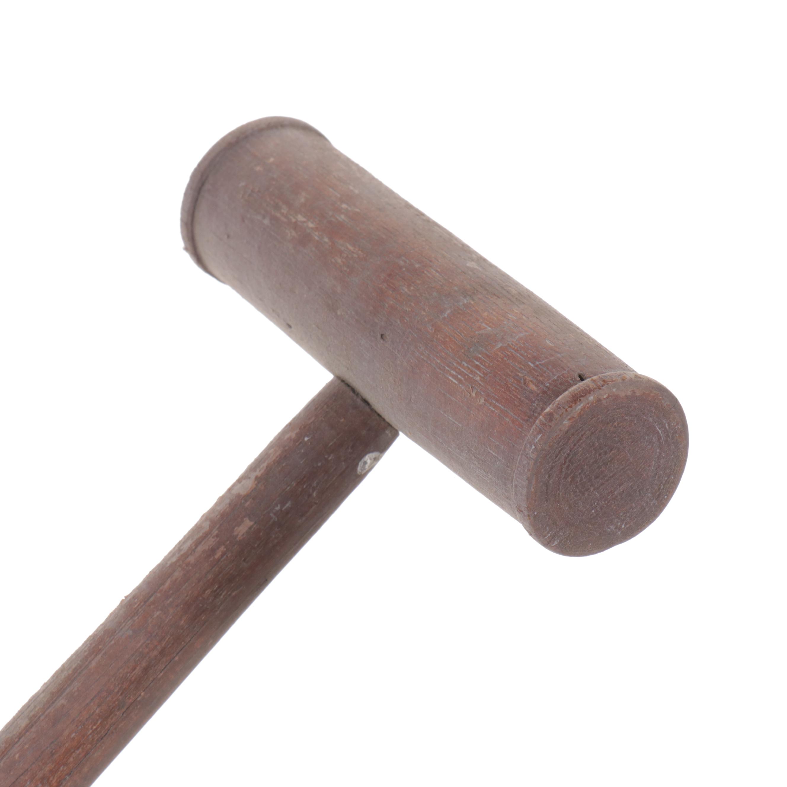 Primitive Wooden Spinner's Weasel Wheel Yarn Skein Winder, Antique