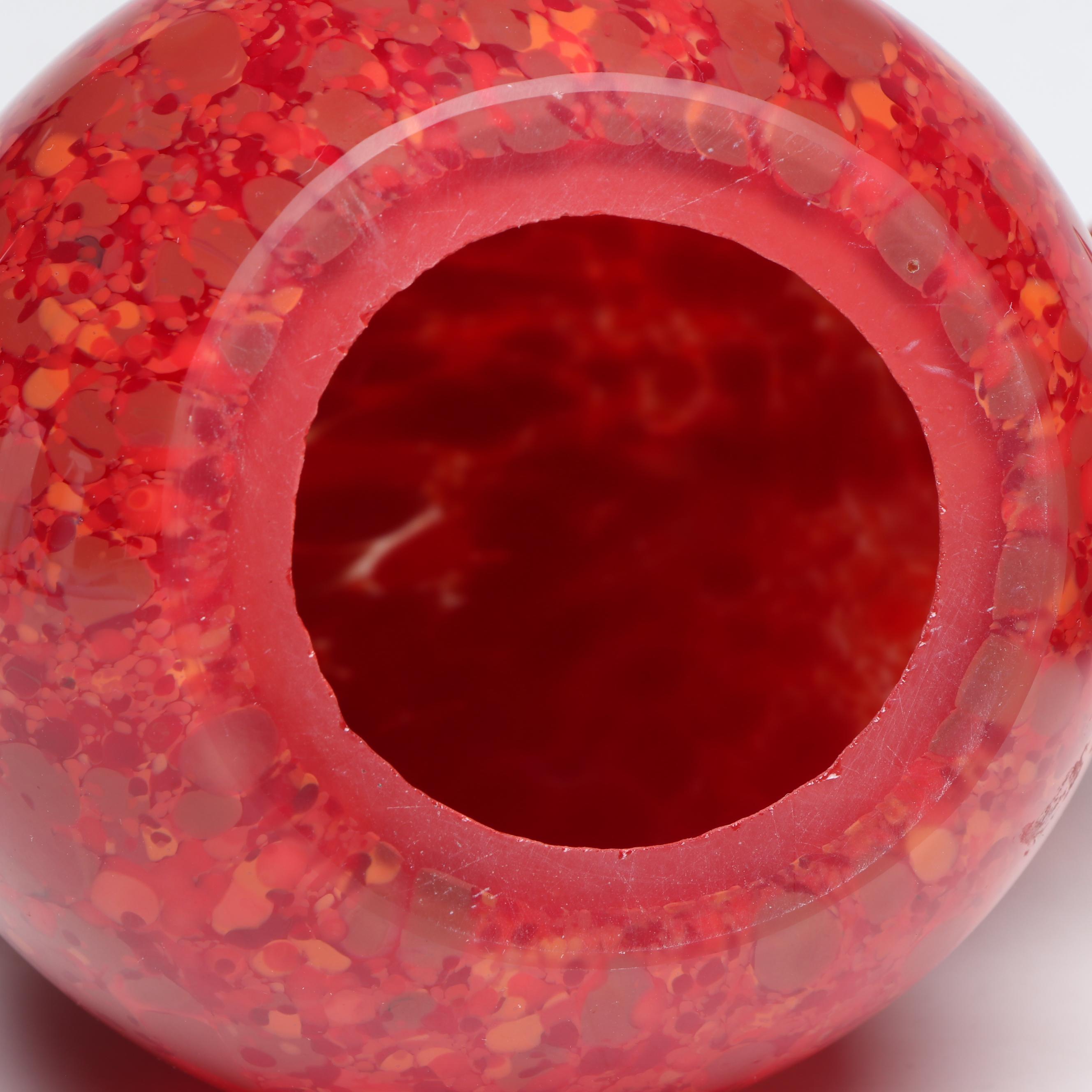 Artisan Murano Style Studio Work Confetti Glass Roosters