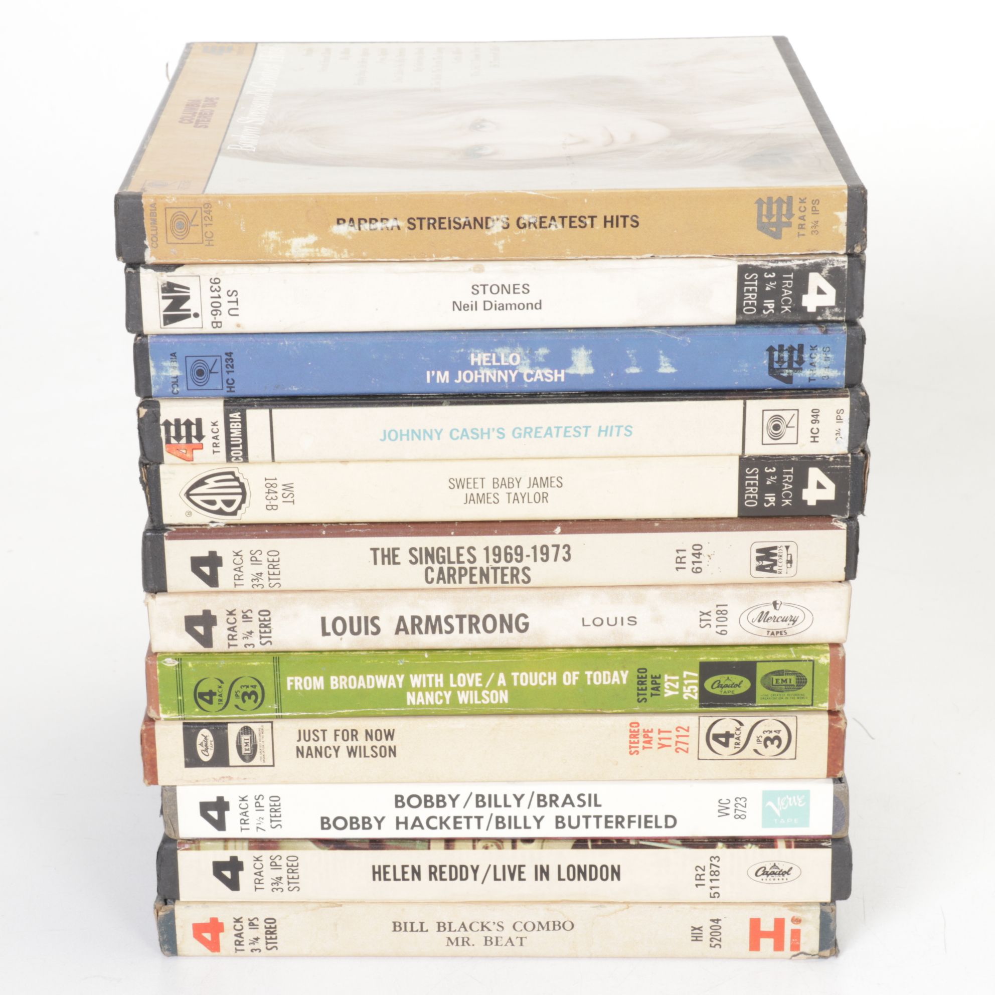 Neil Diamond, Frank Sinatra, Johnny Mathis & More Reel to Reel Albums