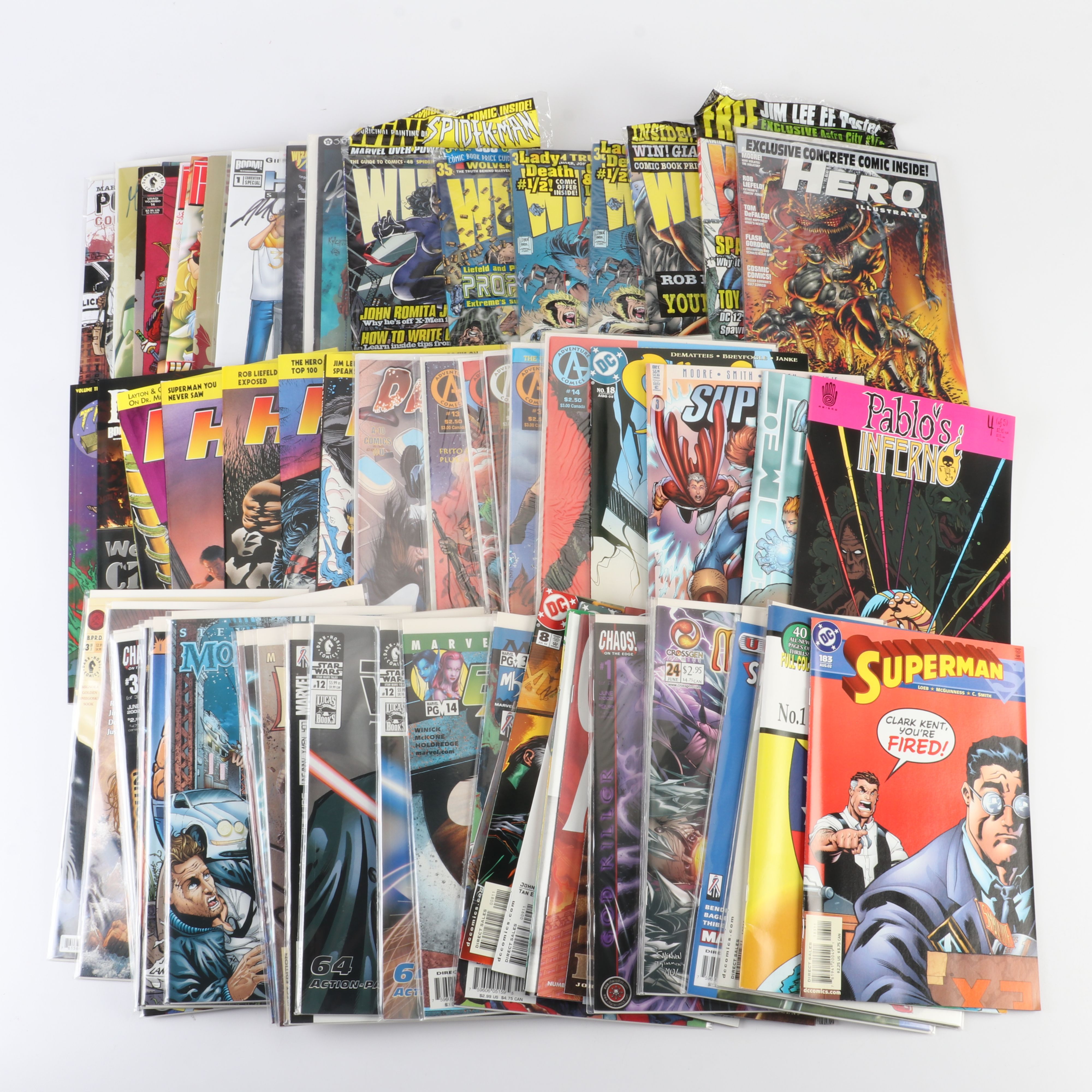 75+ Modern Day Comics Including Manga and Alternative Themes