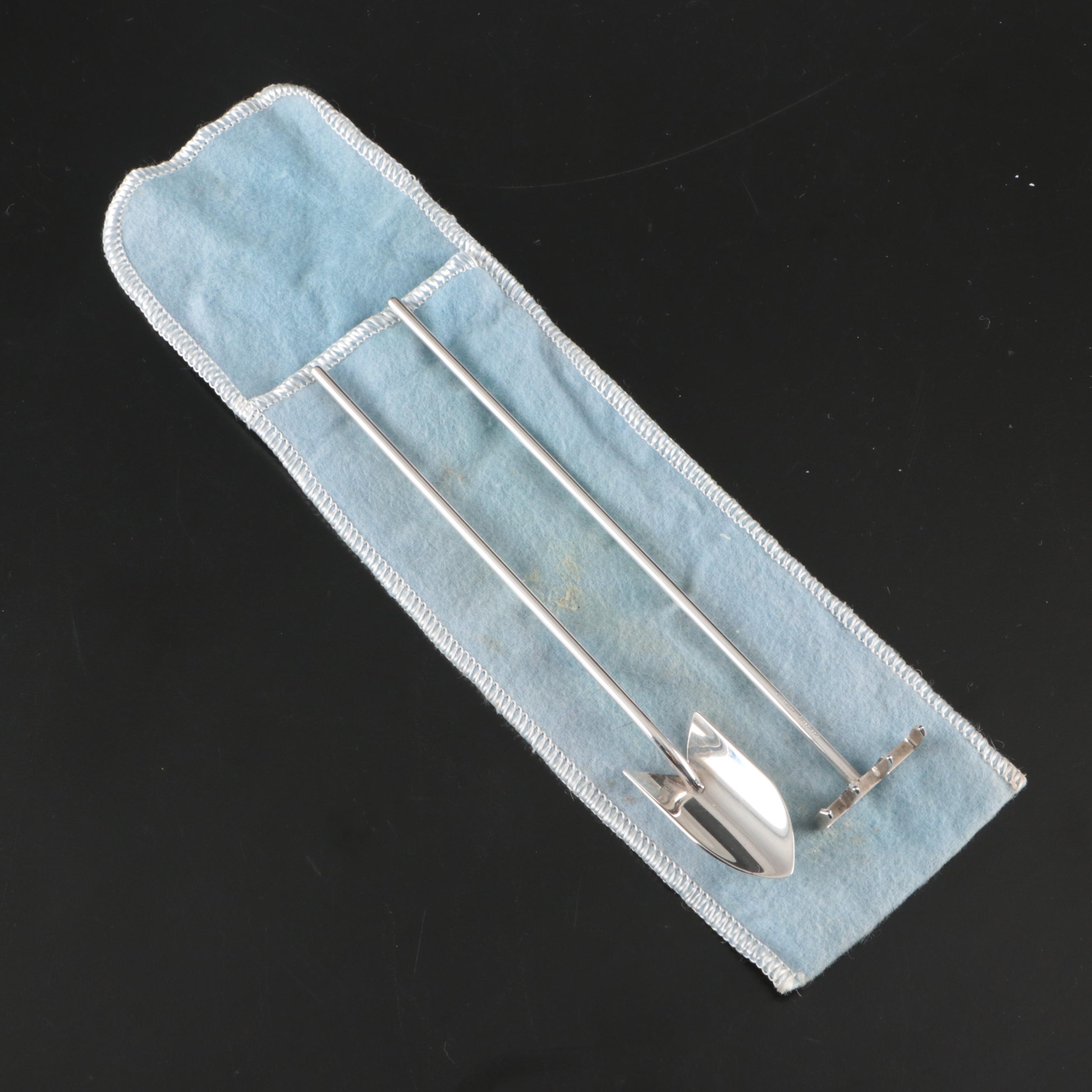 Cartier Sterling Silver Long Handled Serving Utensils