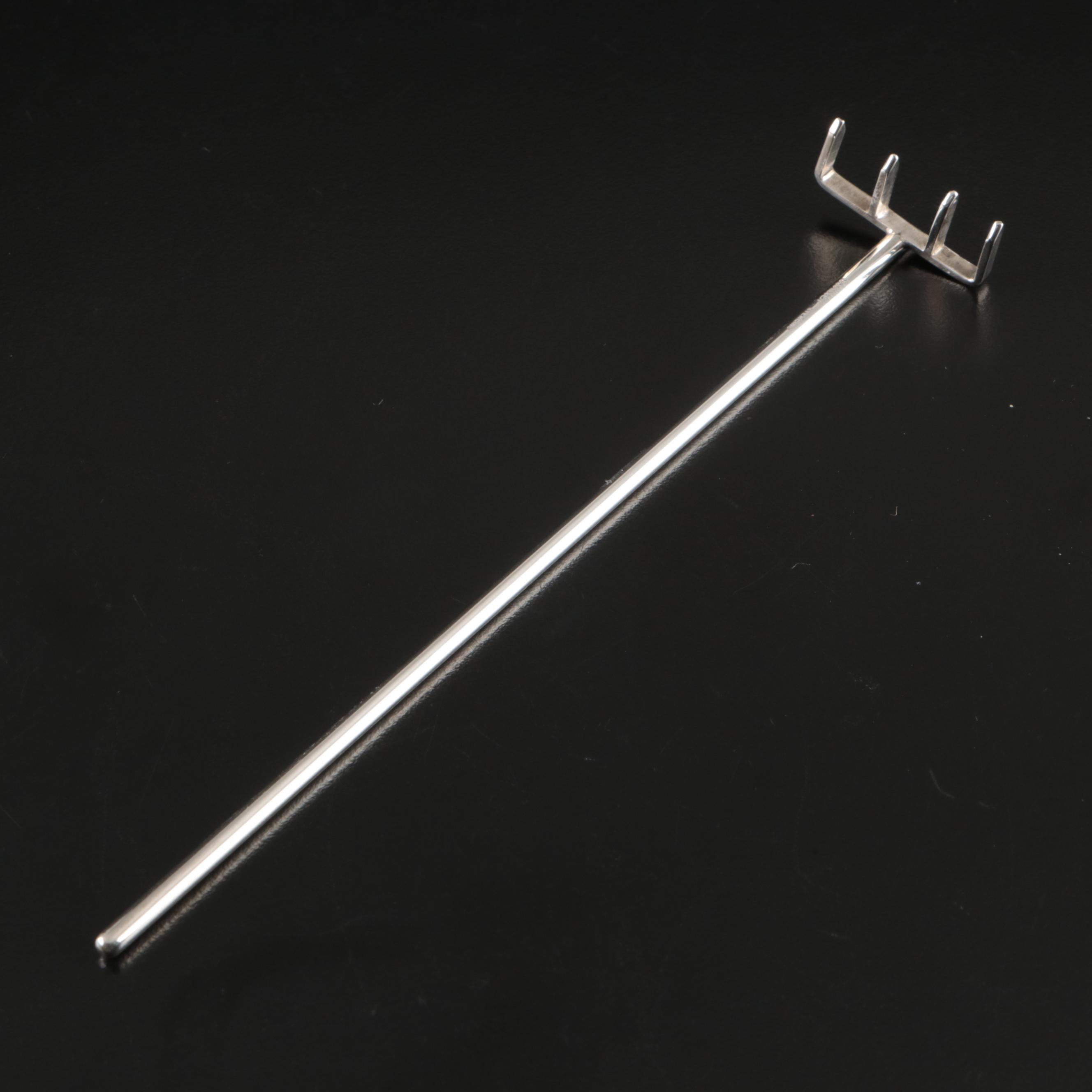 Cartier Sterling Silver Long Handled Serving Utensils