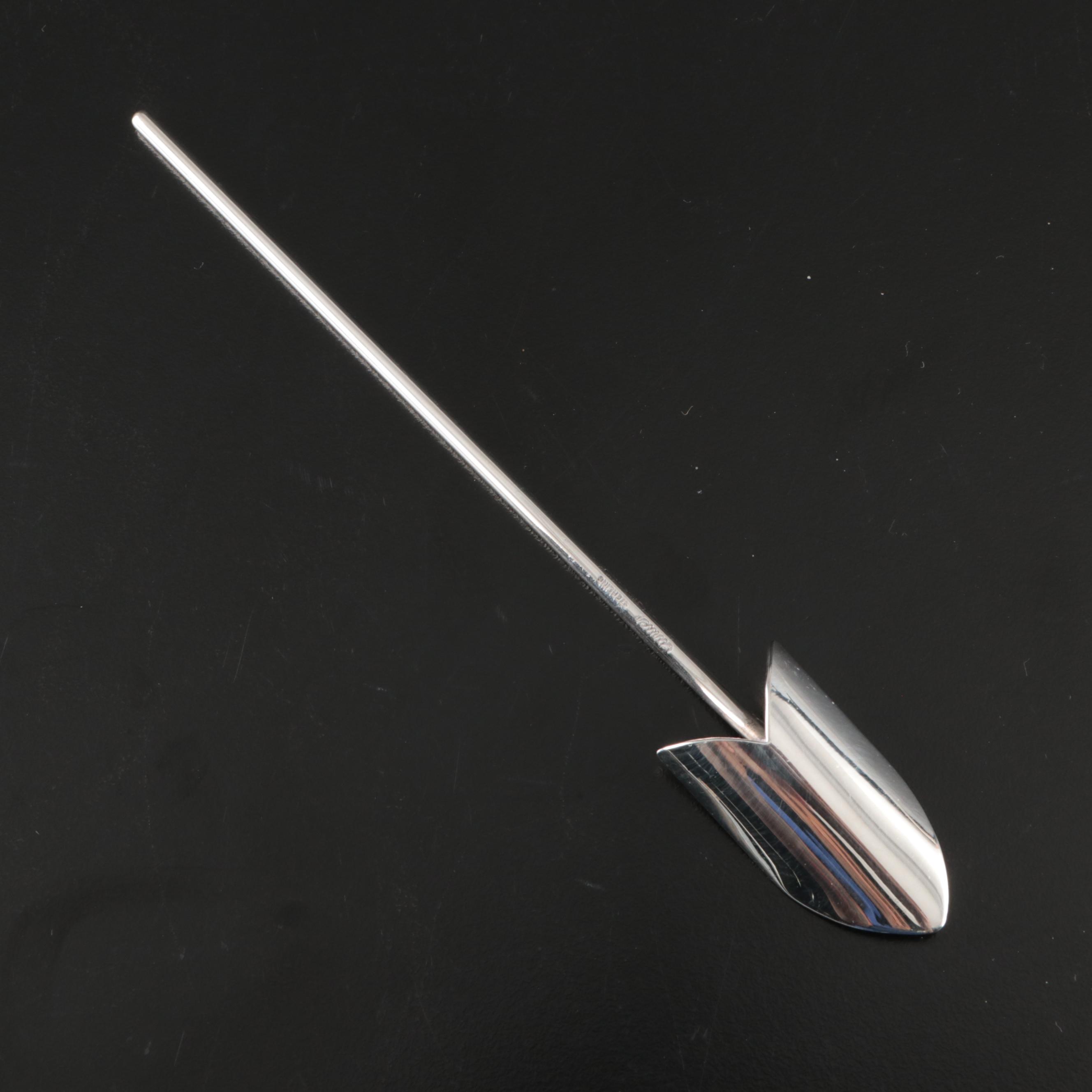Cartier Sterling Silver Long Handled Serving Utensils