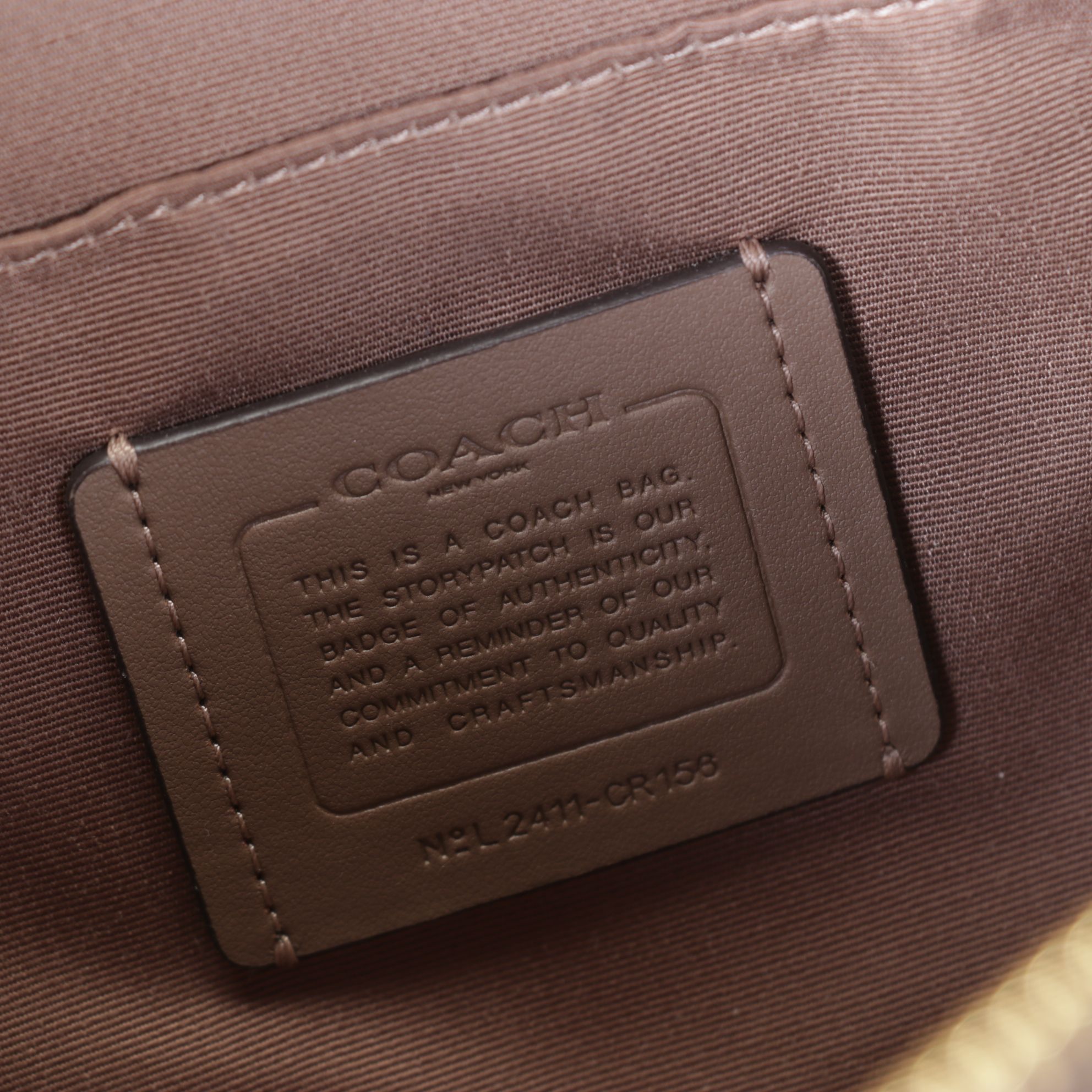 Coach Lori Shoulder Bag in Pebble Grain Leather with Green Metro Carriage Tote