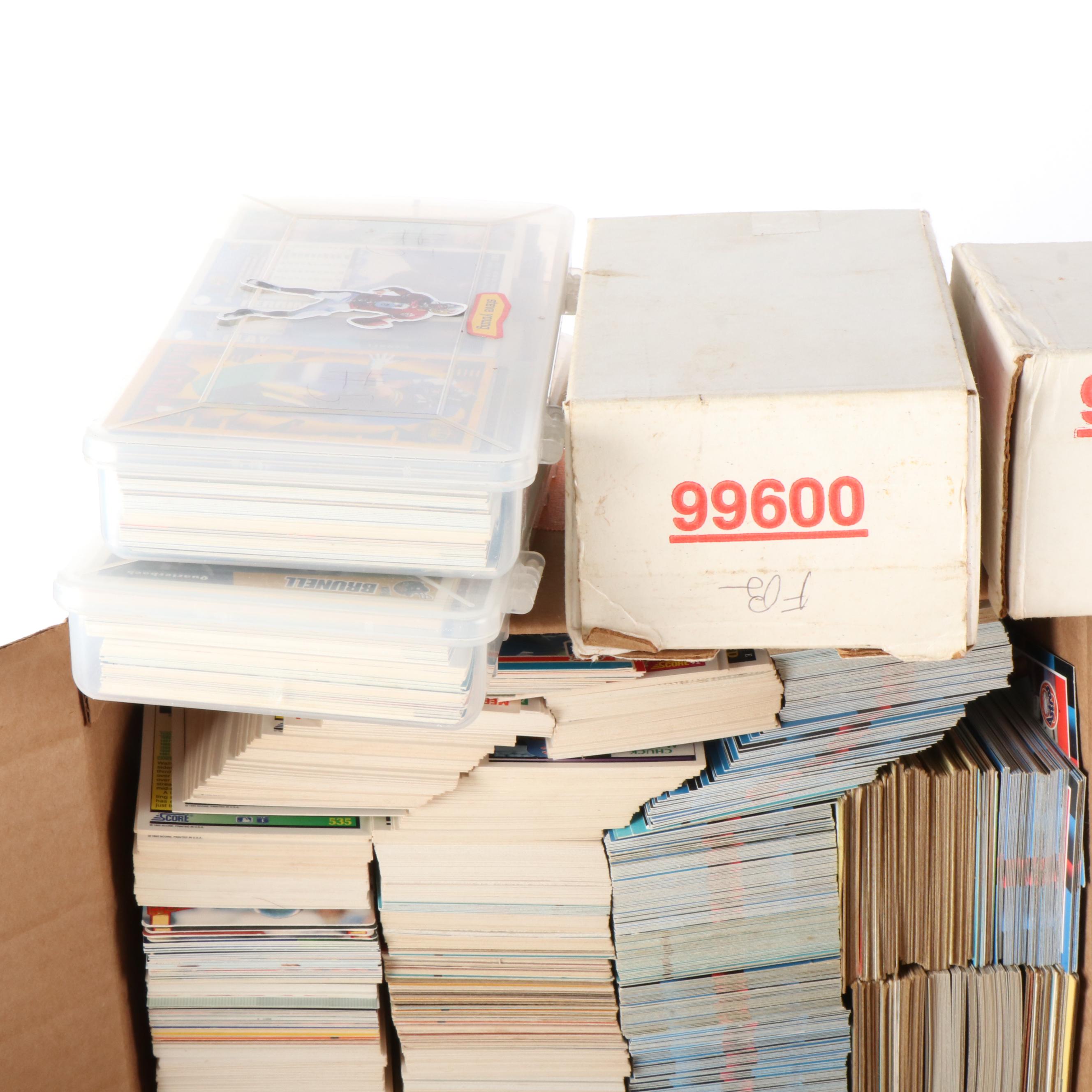 Donruss with Other Sports Cards Featuring Michael Jordan, Bo Jackson, and More