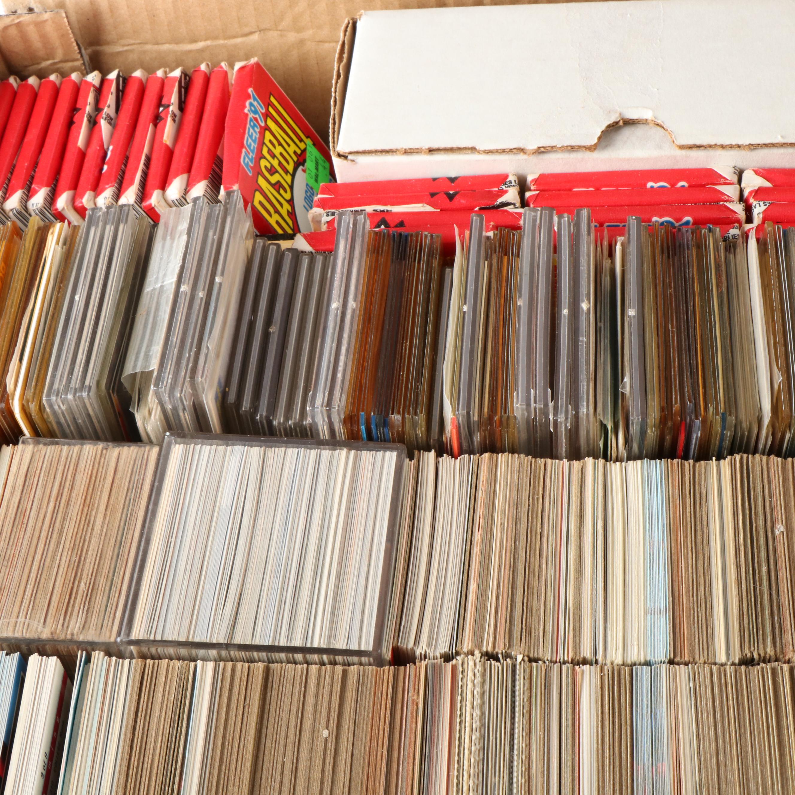 Donruss with Other Sports Cards Featuring Michael Jordan, Bo Jackson, and More