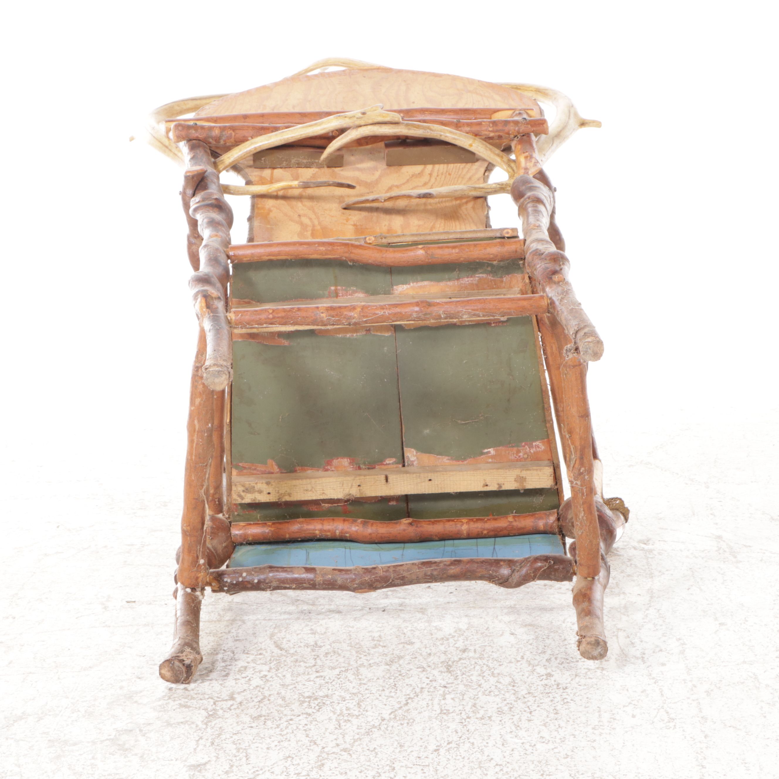 Robert Beaven Adirondack Style Eagle Motif Fourth of July Armchair, 2000