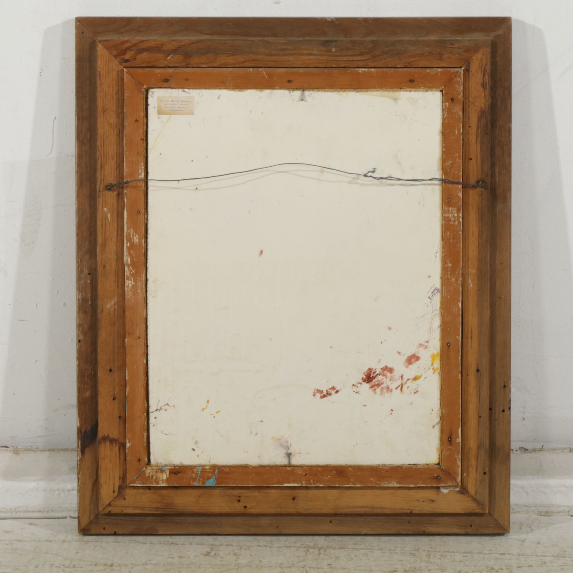 John Boit Morse Stylized Portrait of Man