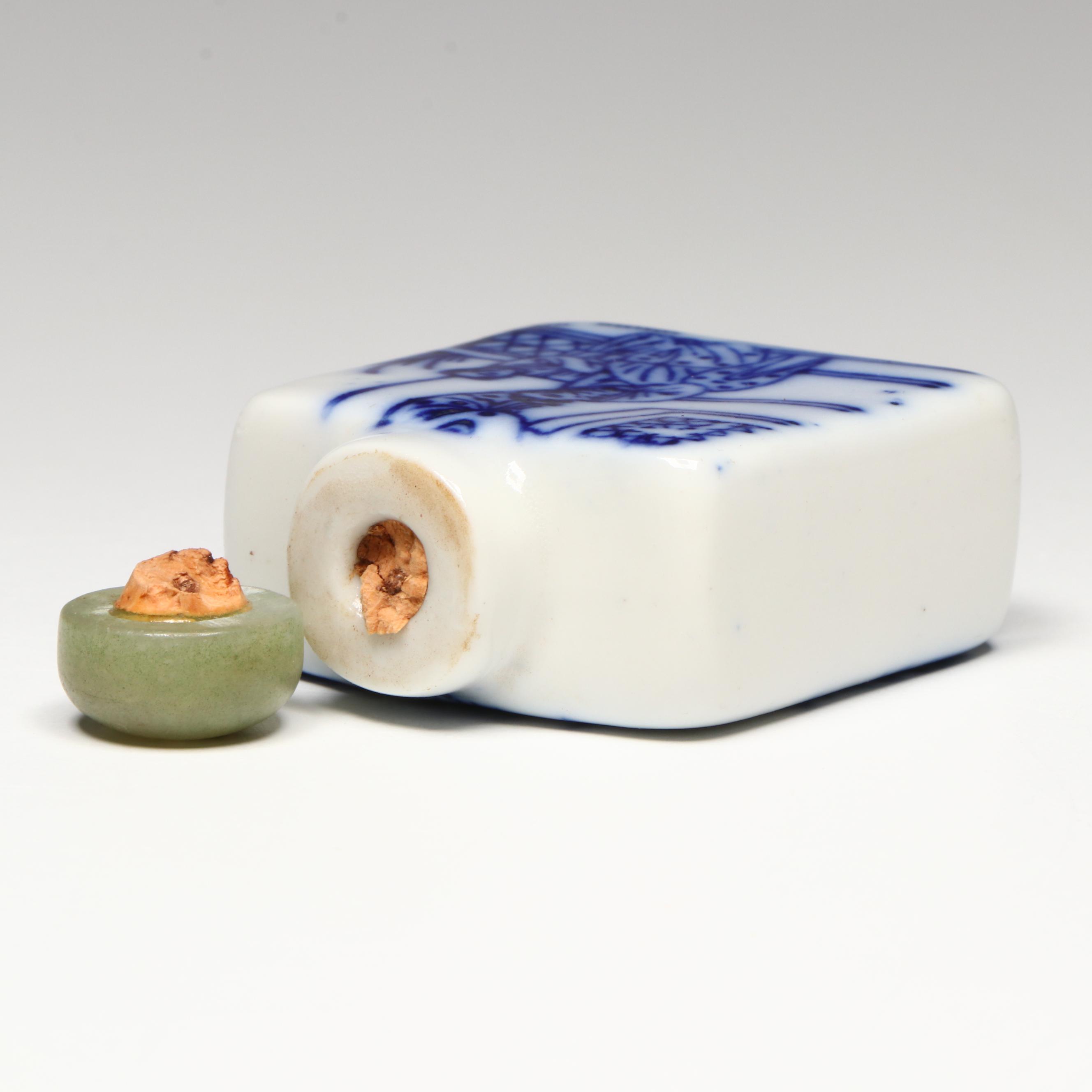 Antique Chinese Hand-Painted Porcelain and Cloisonné Snuff Bottles