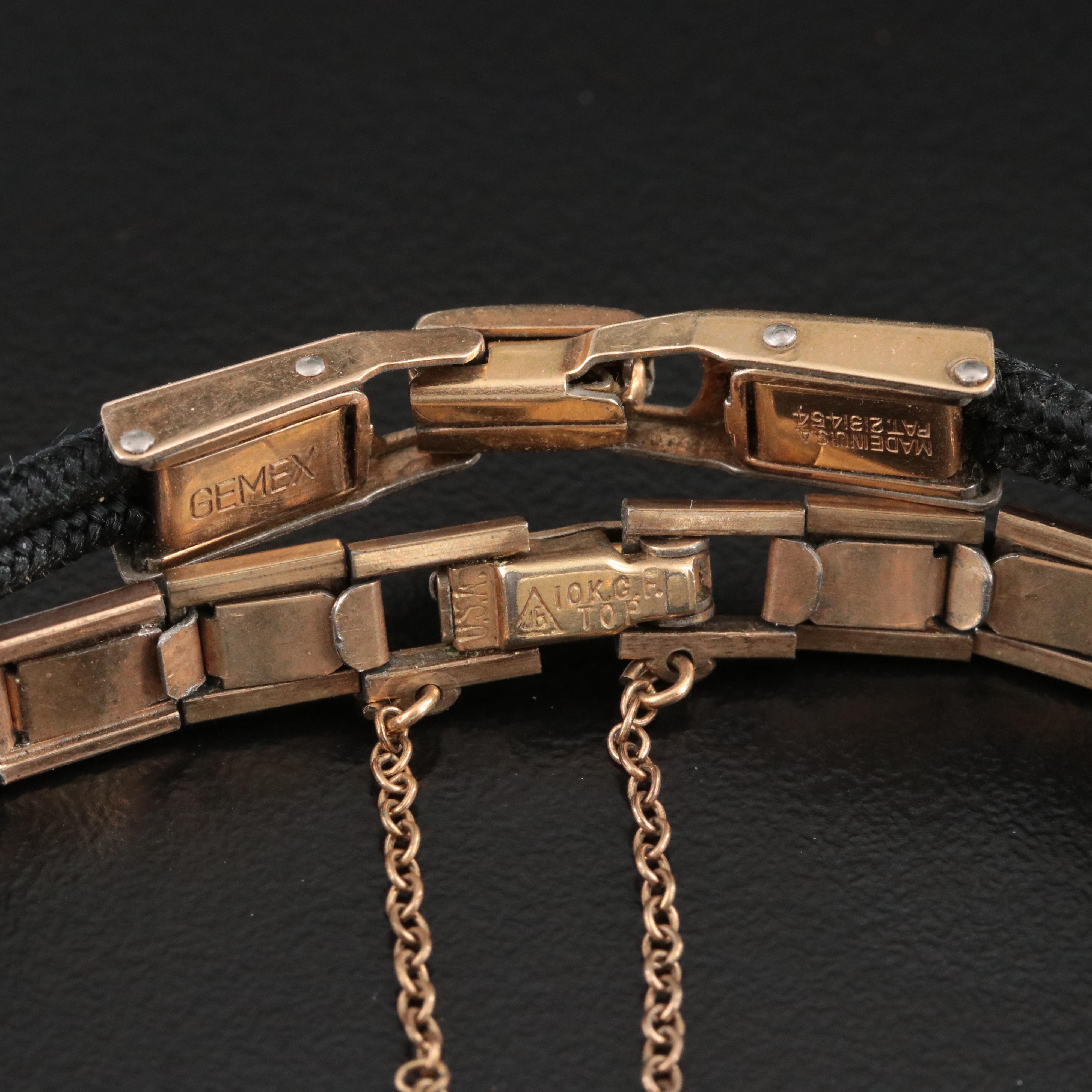 Collection of Vintage Stem Wind Watches Featuring Hyde Park and Belair