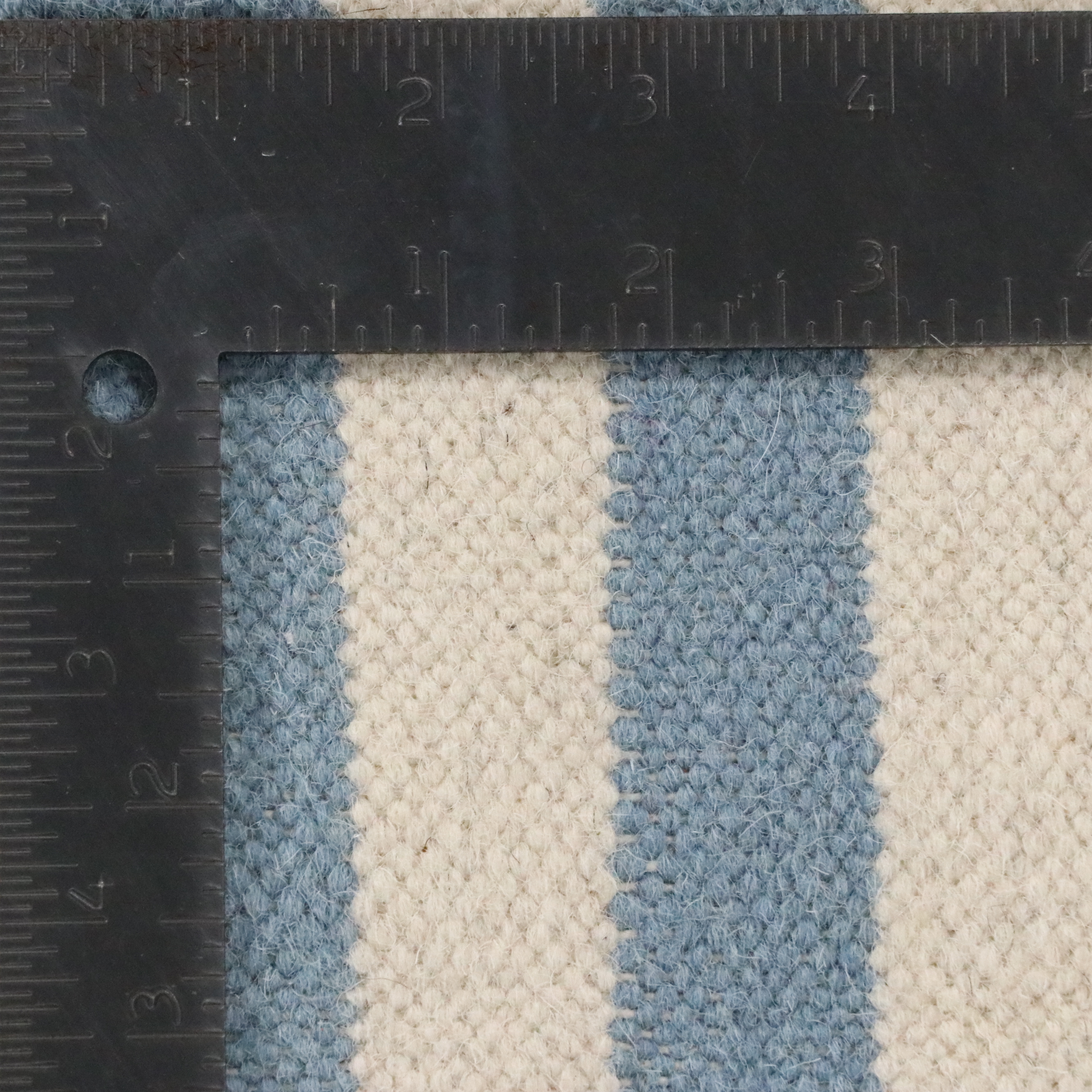 5'7 x 8'9 Handwoven Indian Dhurrie Area Rug