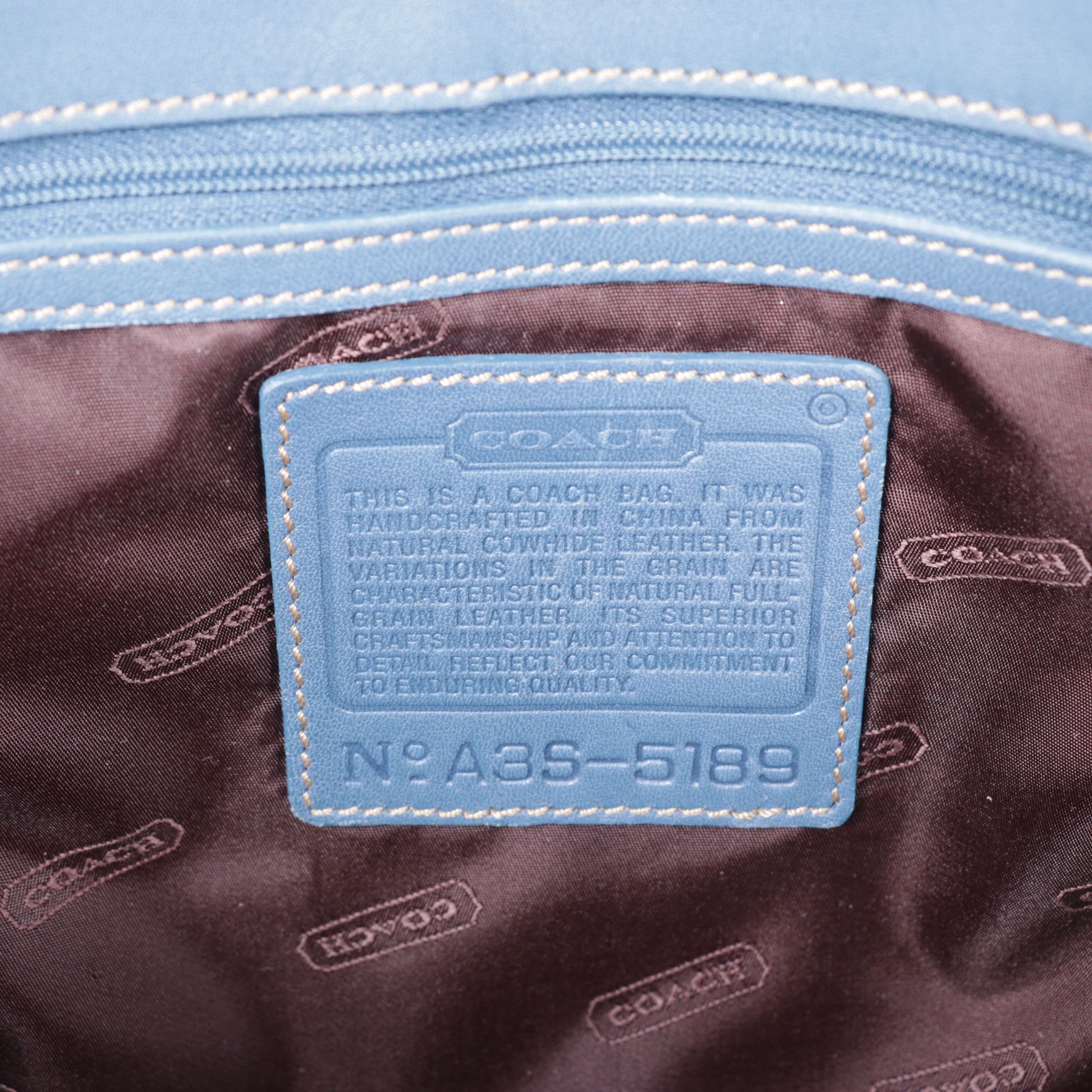 Coach Blue Leather Tote and Laptop Sleeve with Crossbody Bag and Consuela Clutch