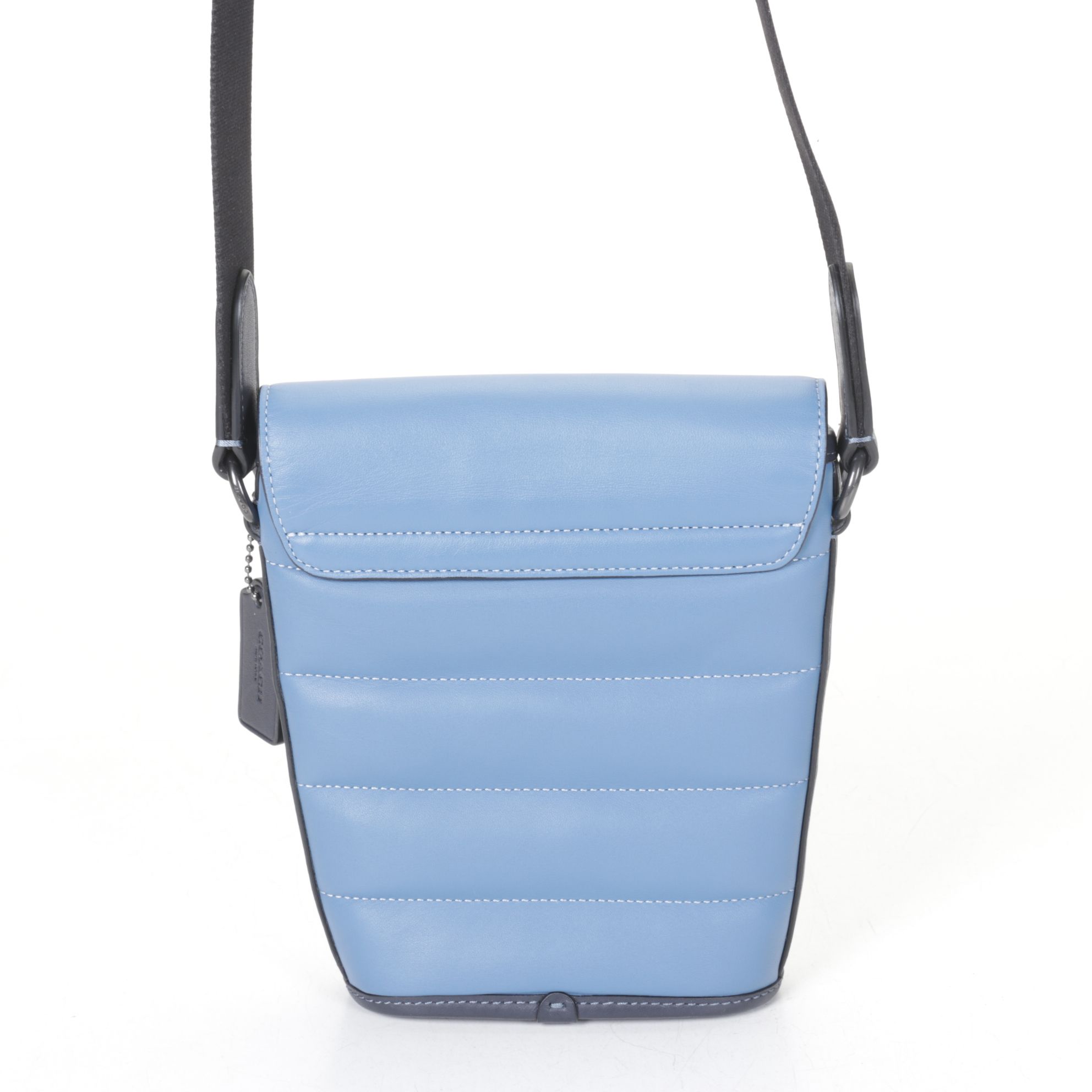 Coach Blue Leather Tote and Laptop Sleeve with Crossbody Bag and Consuela Clutch