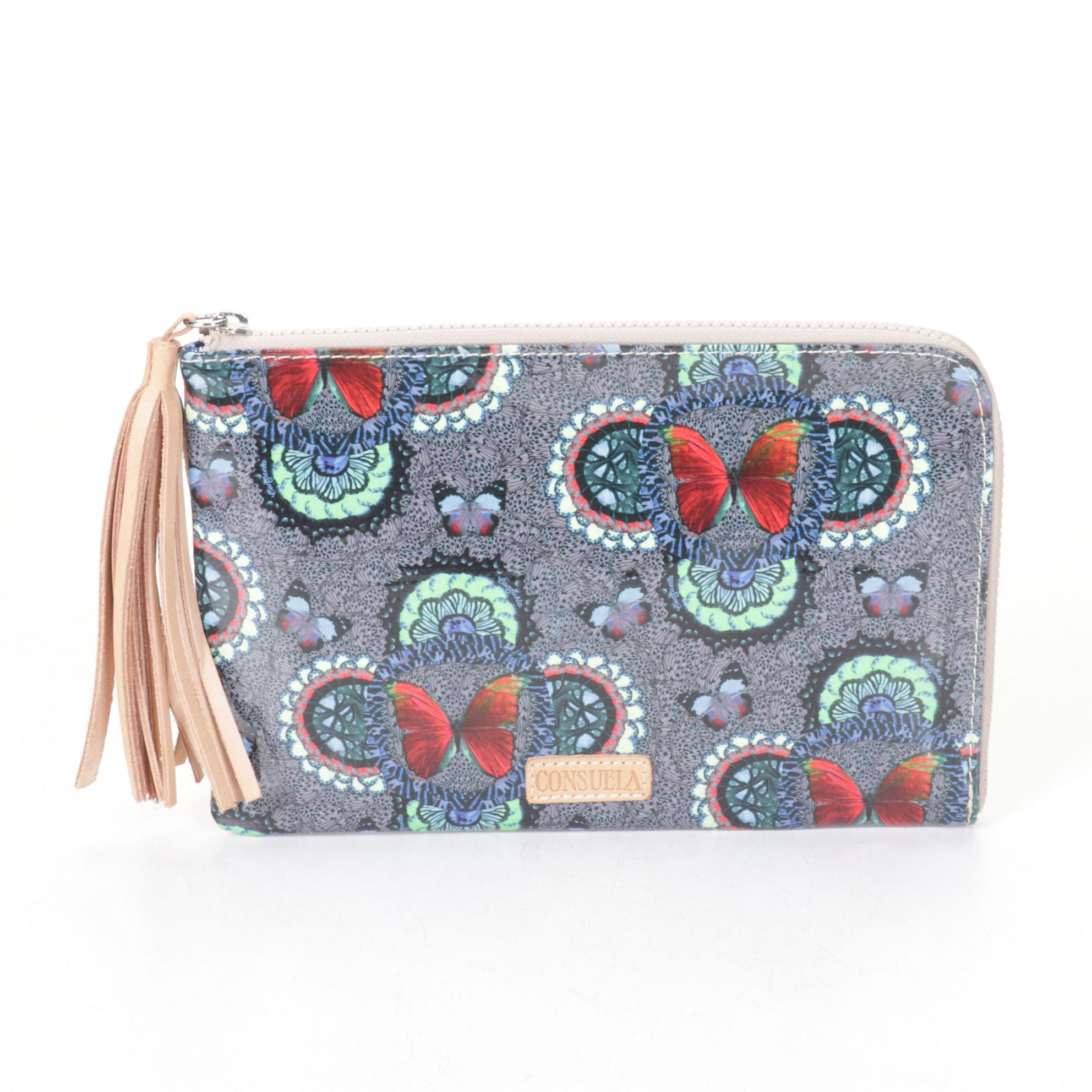 Coach Blue Leather Tote and Laptop Sleeve with Crossbody Bag and Consuela Clutch