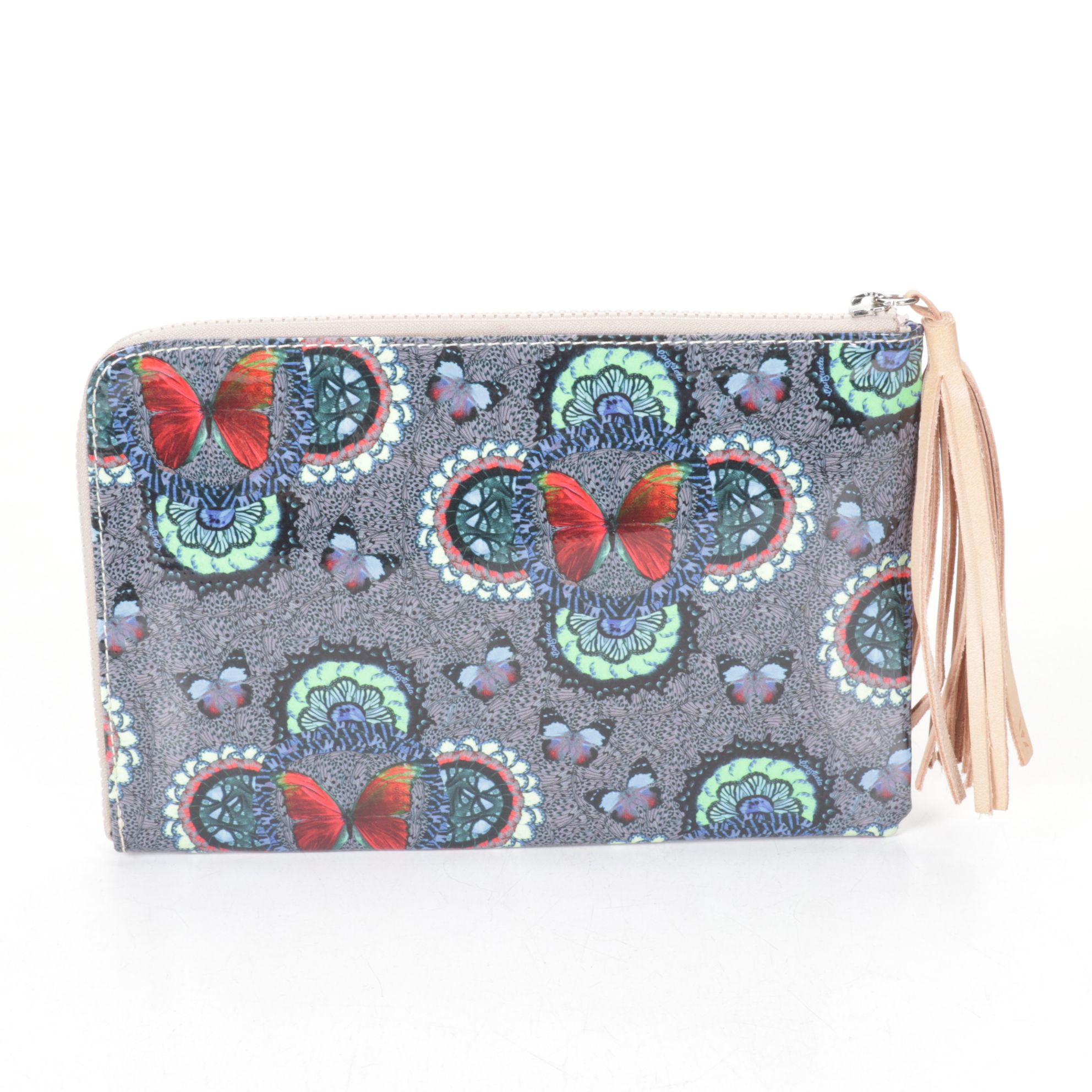 Coach Blue Leather Tote and Laptop Sleeve with Crossbody Bag and Consuela Clutch