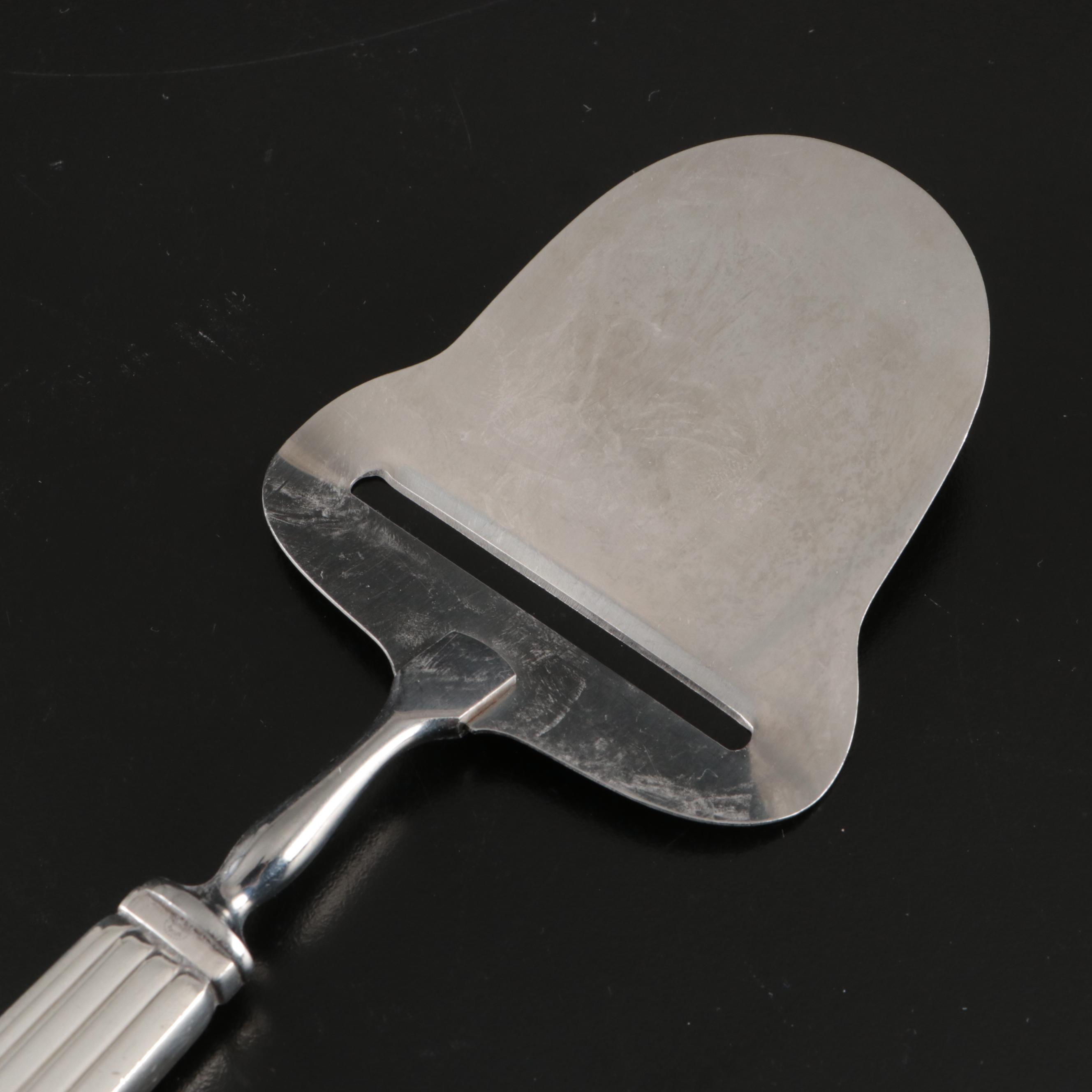 Georg Jensen Sterling Silver Handled Cheese Plane