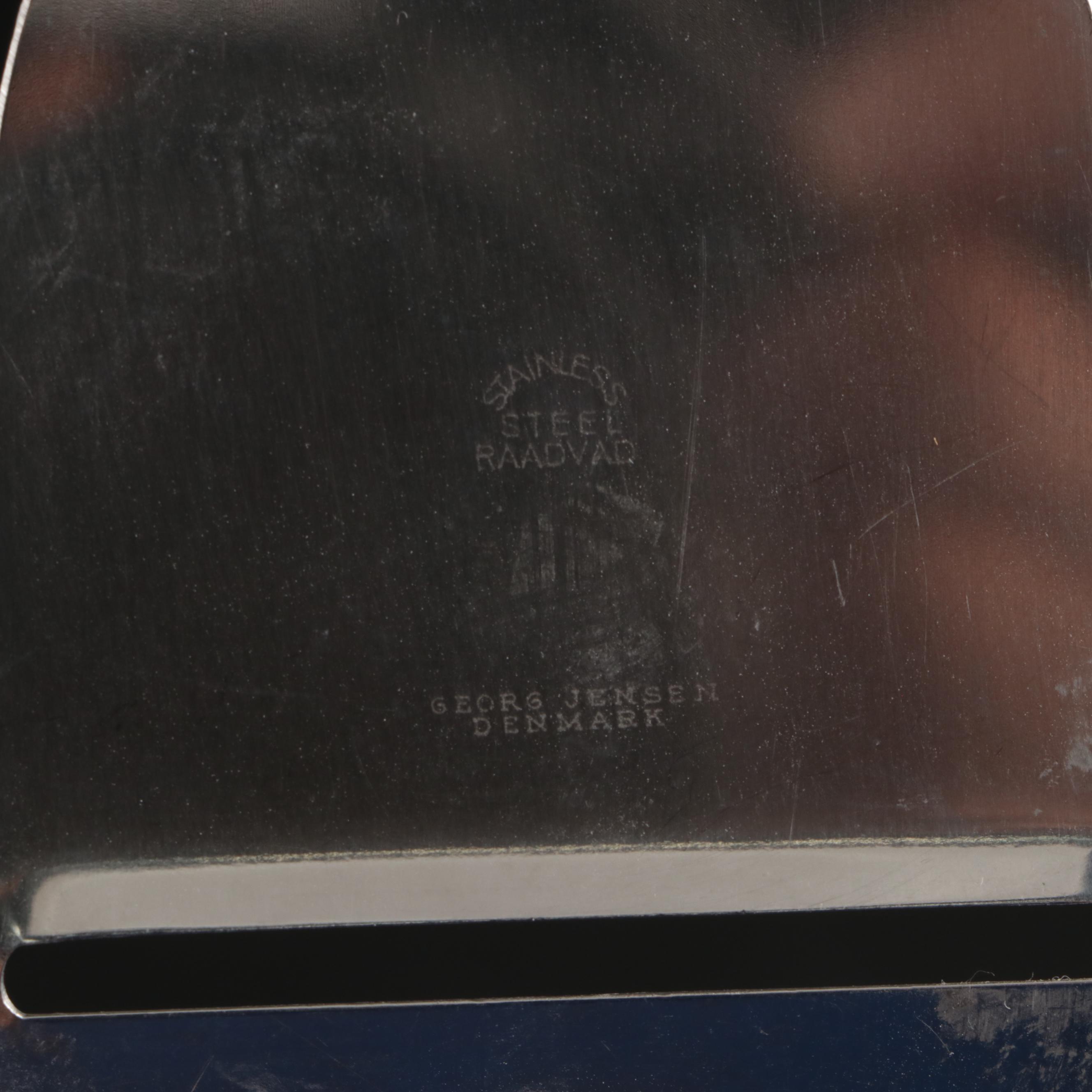 Georg Jensen Sterling Silver Handled Cheese Plane