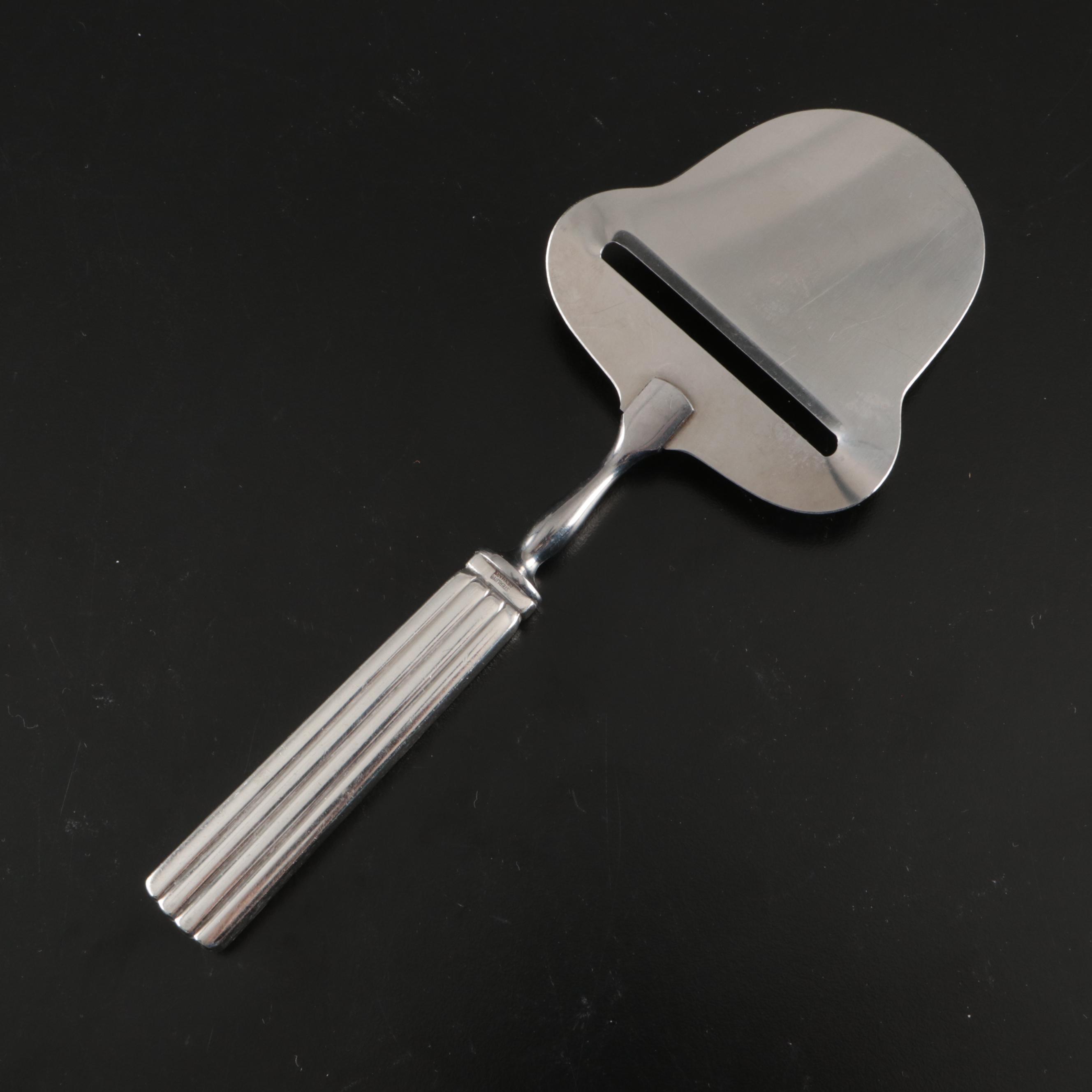 Georg Jensen Sterling Silver Handled Cheese Plane