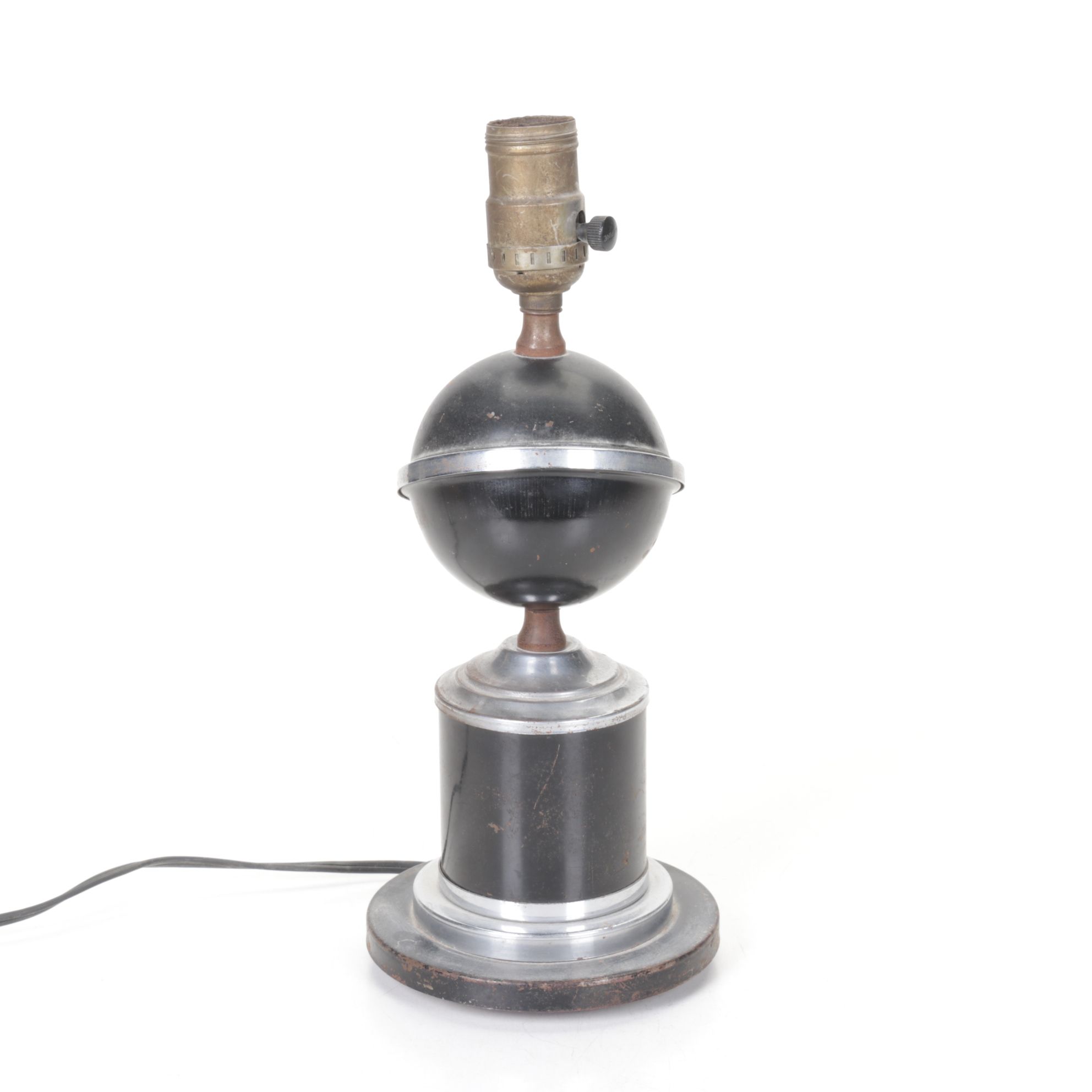 Art Deco Saturn Desk Lamp, Mid-20th Century