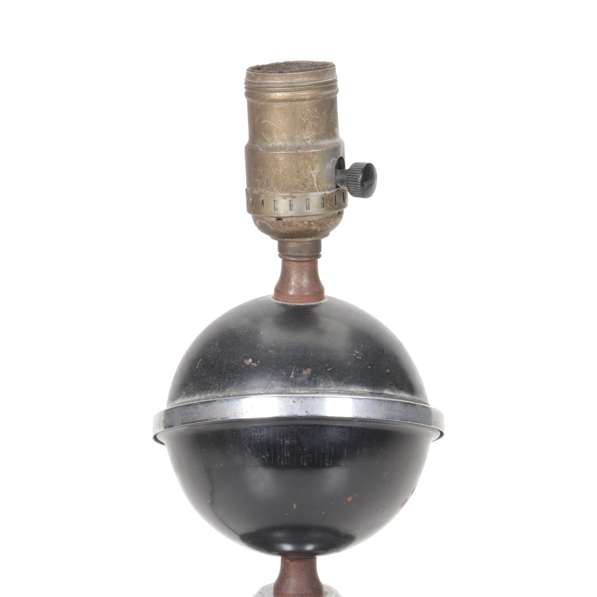 Art Deco Saturn Desk Lamp, Mid-20th Century