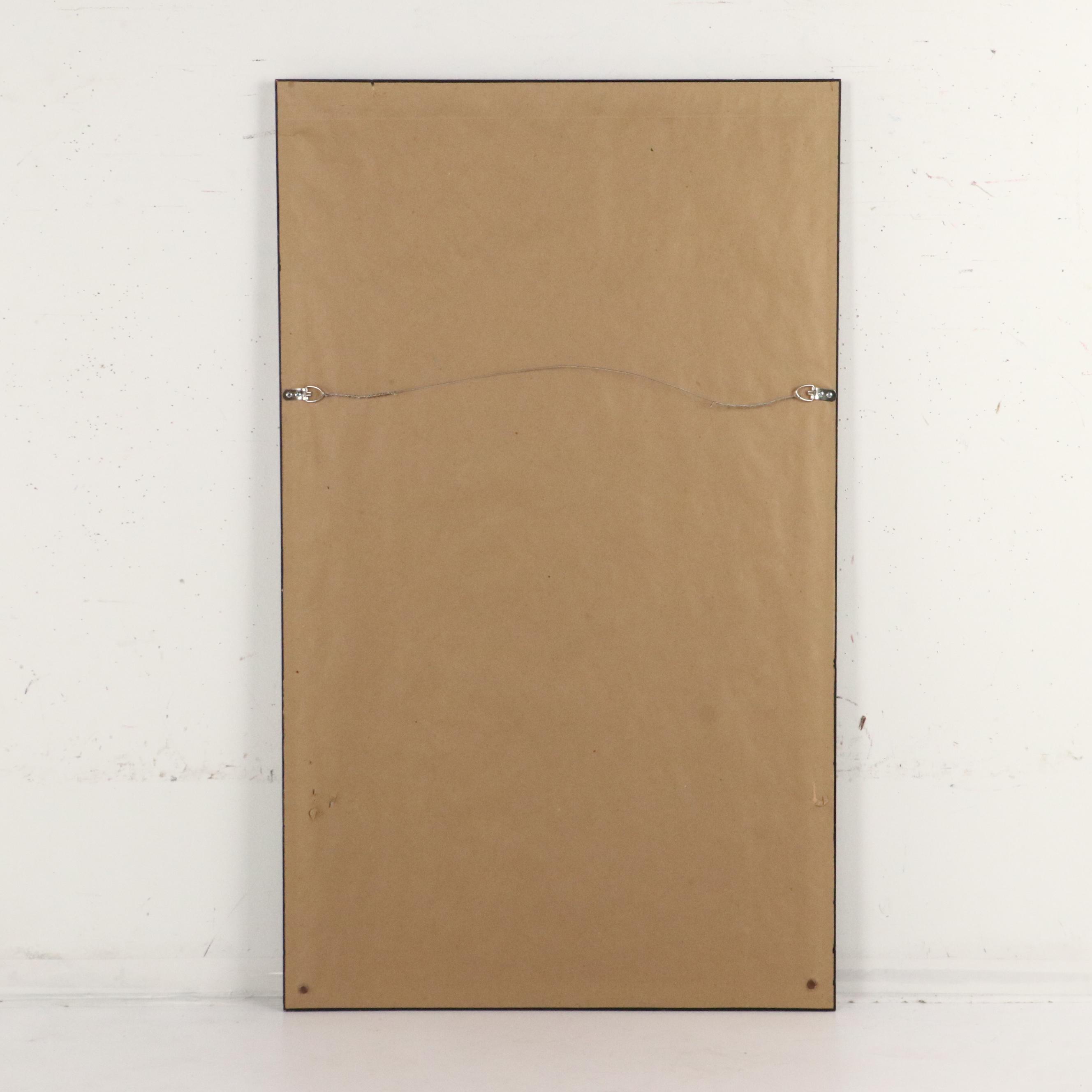 Chinese School Gouache Painting of Mountainous Landscape