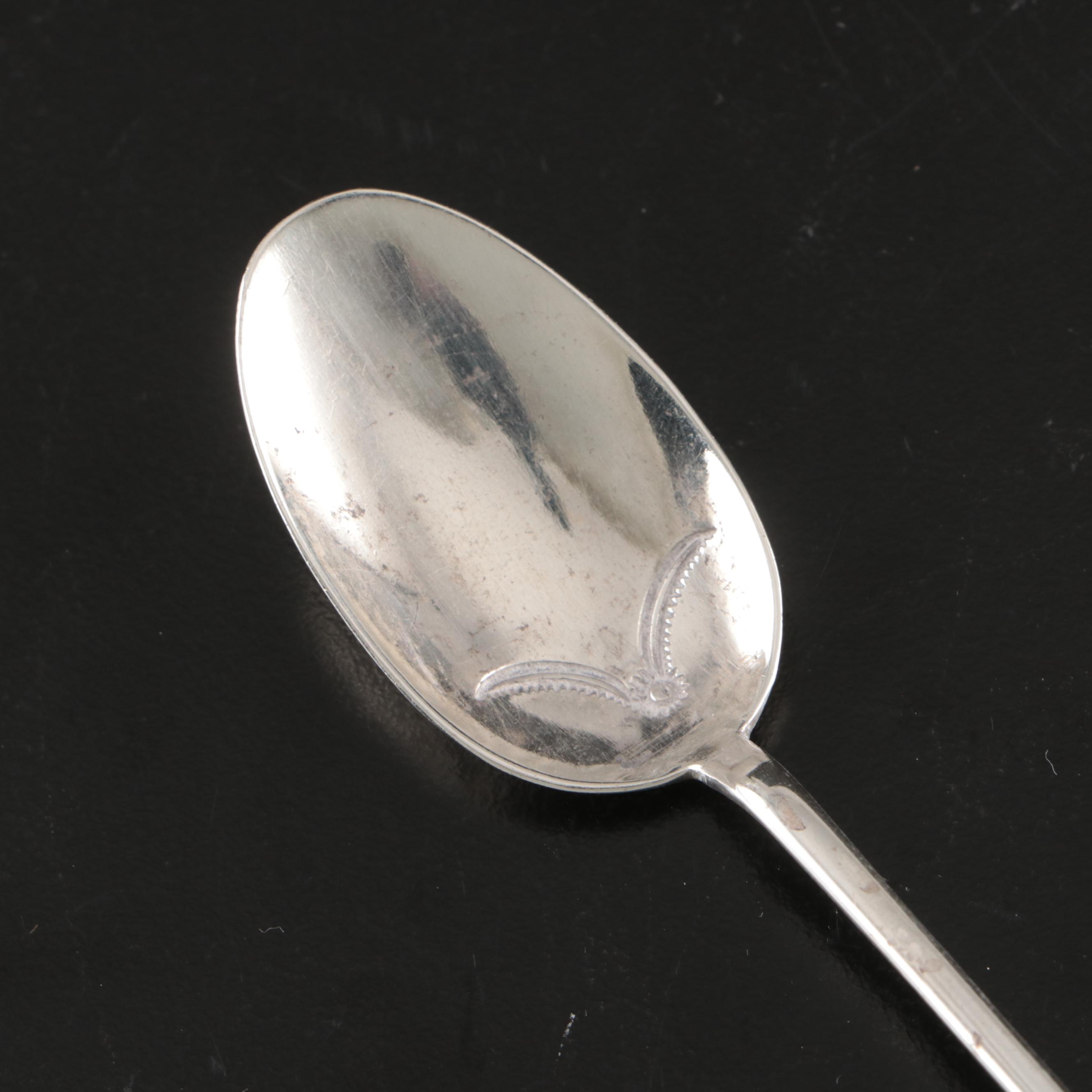 Native American Sterling Silver Iced Tea Spoons