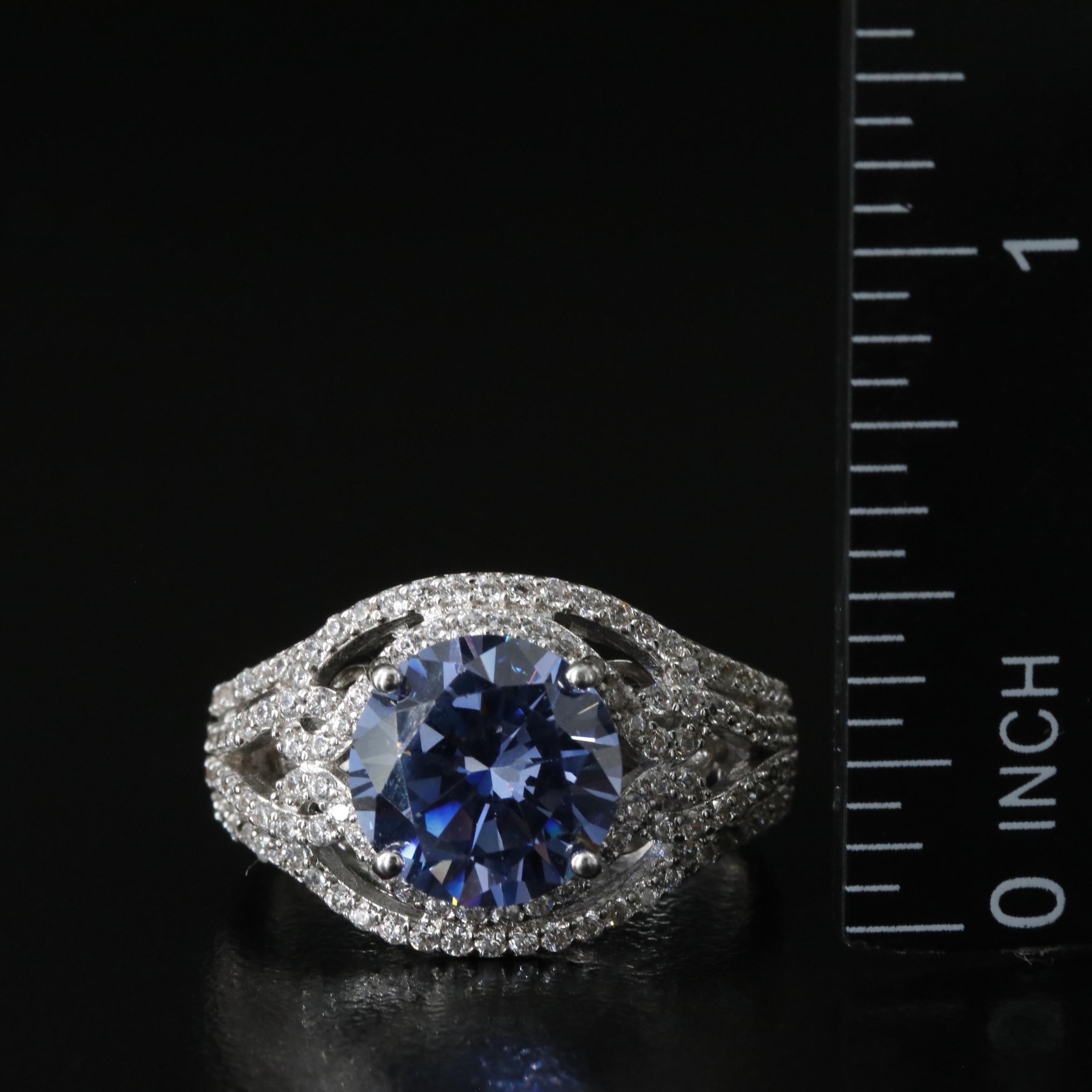 Sterling CZ Ring