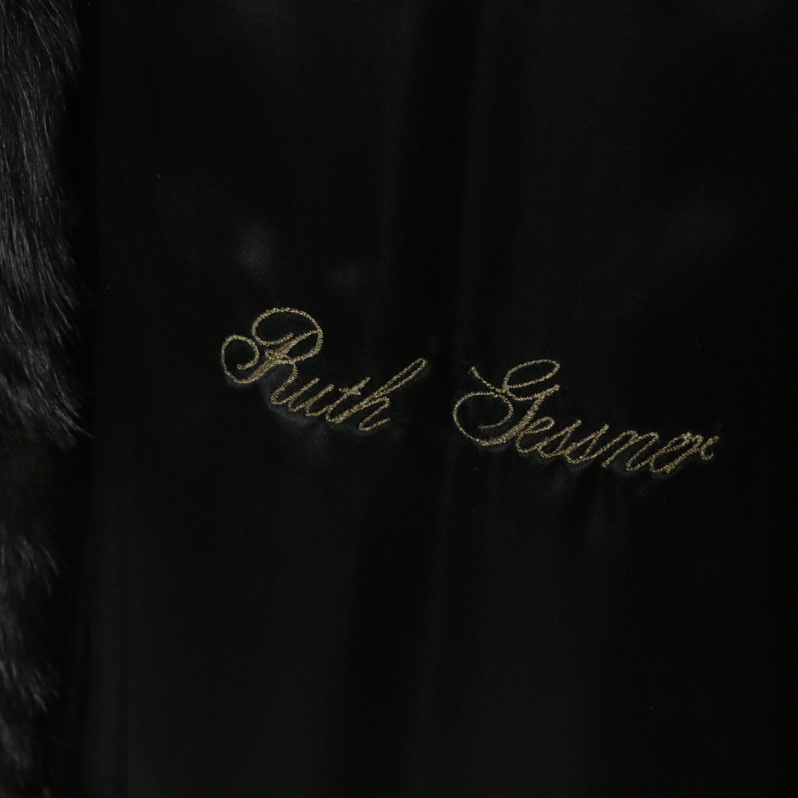 Evans Mink Paw Fur Coat from Lazarus