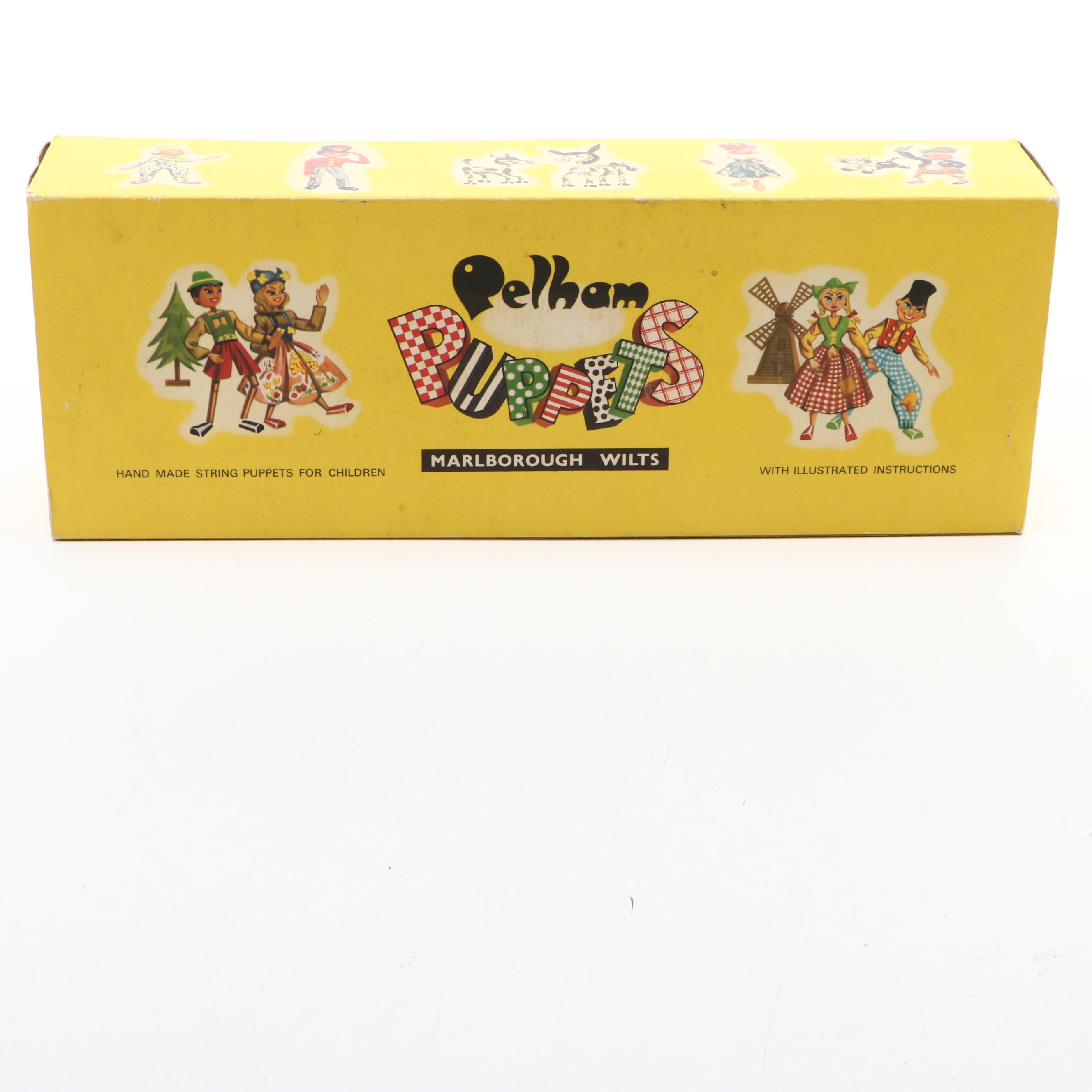 Pinocchio Puppets, Books and Wind-Up Toy, Early to Mid-20th Century