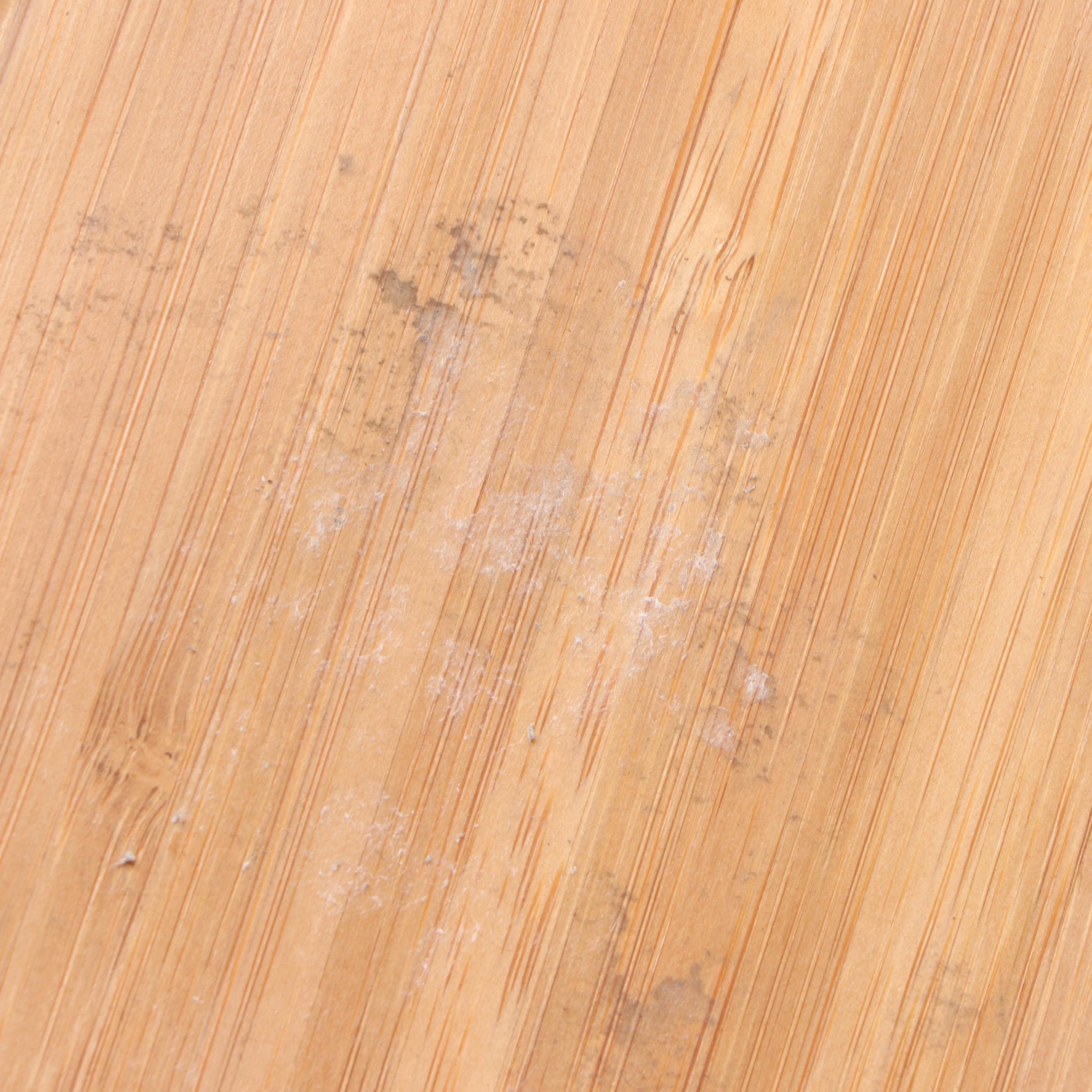 Pair Of Turned Wooden Bowls and Bamboo Tray