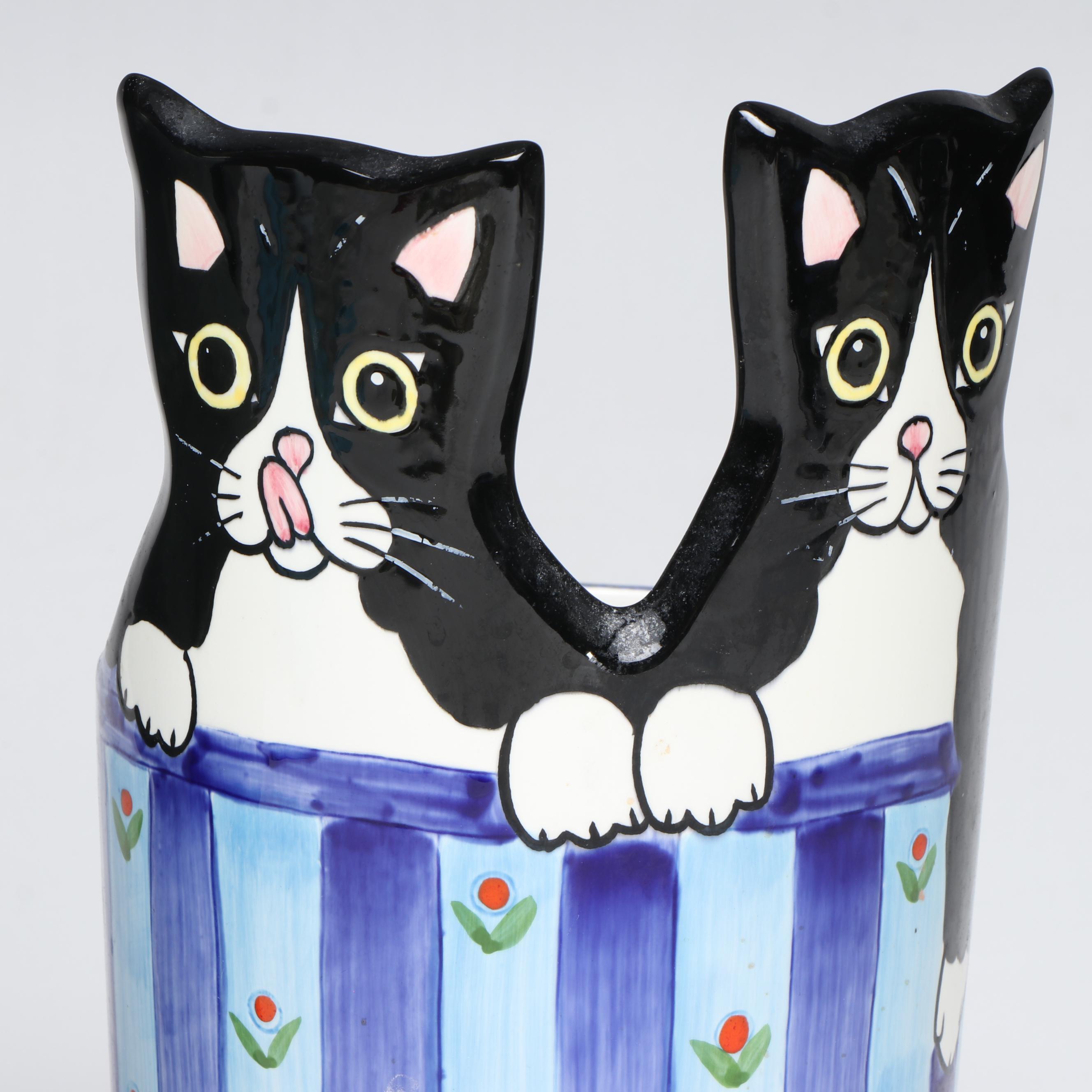 Andrea West for Sigma Cat Planter and More Cat Outdoor Décor