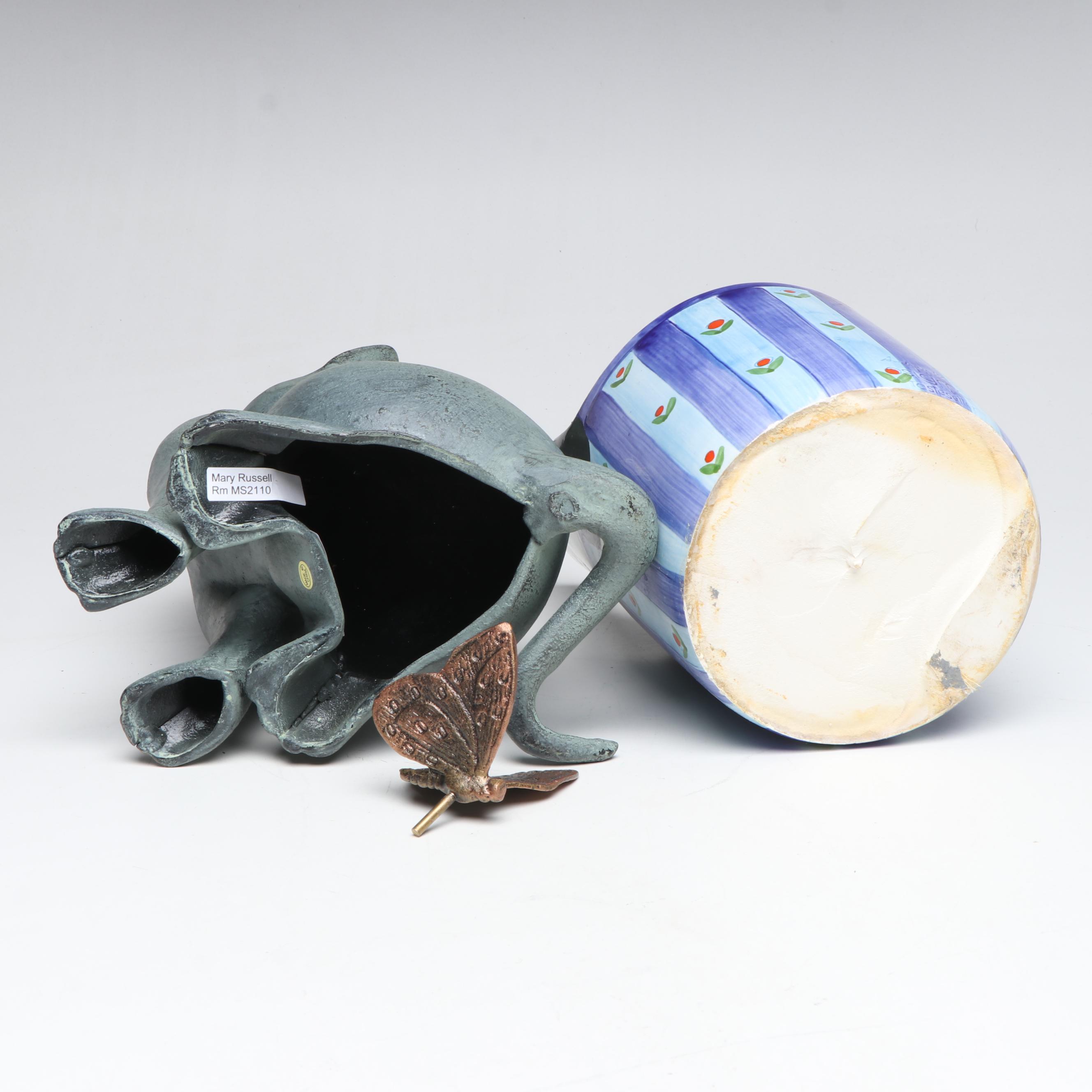 Andrea West for Sigma Cat Planter and More Cat Outdoor Décor