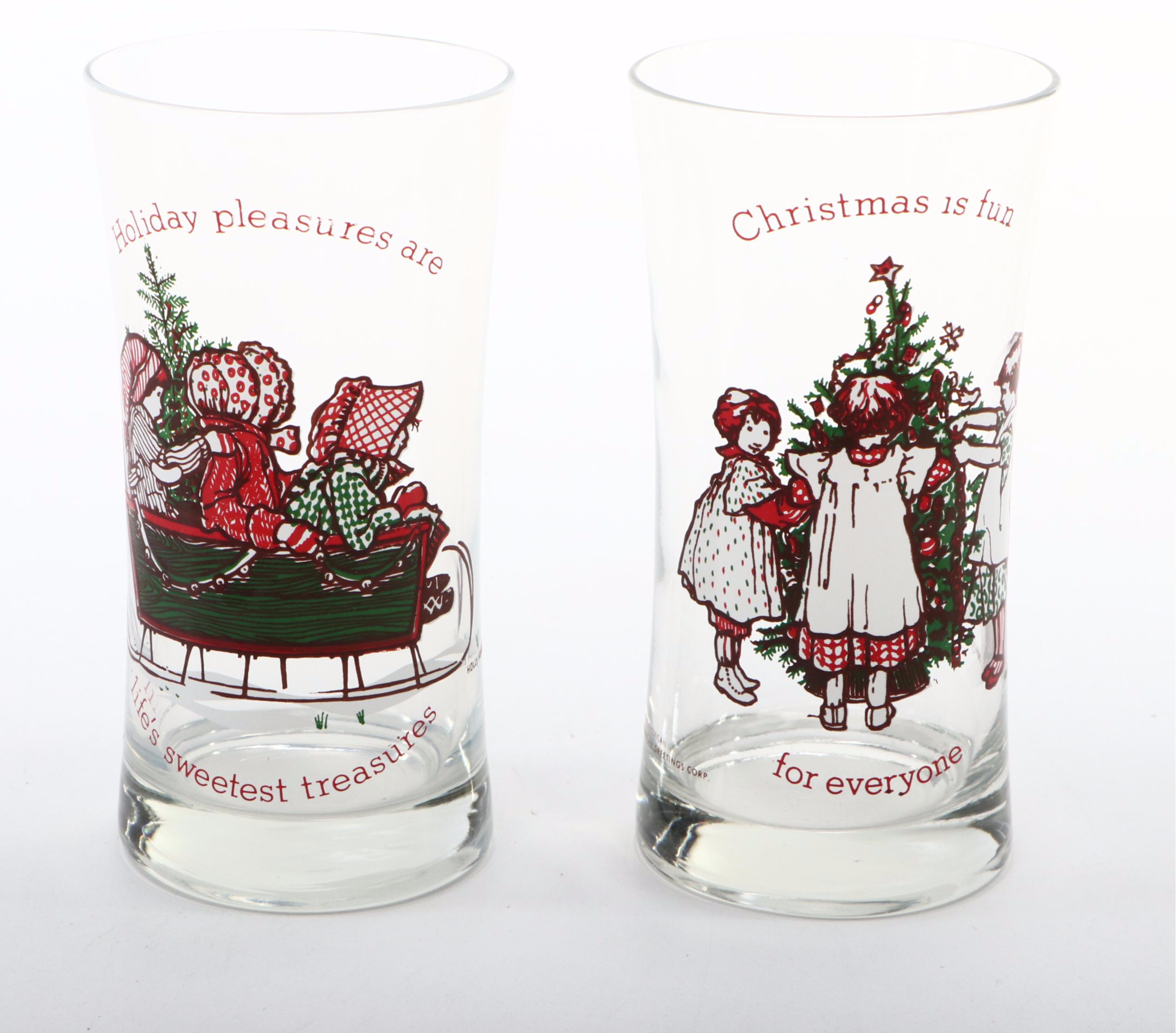 Vintage Silvered Glass with Other Christmas Ornaments, Figurines and More