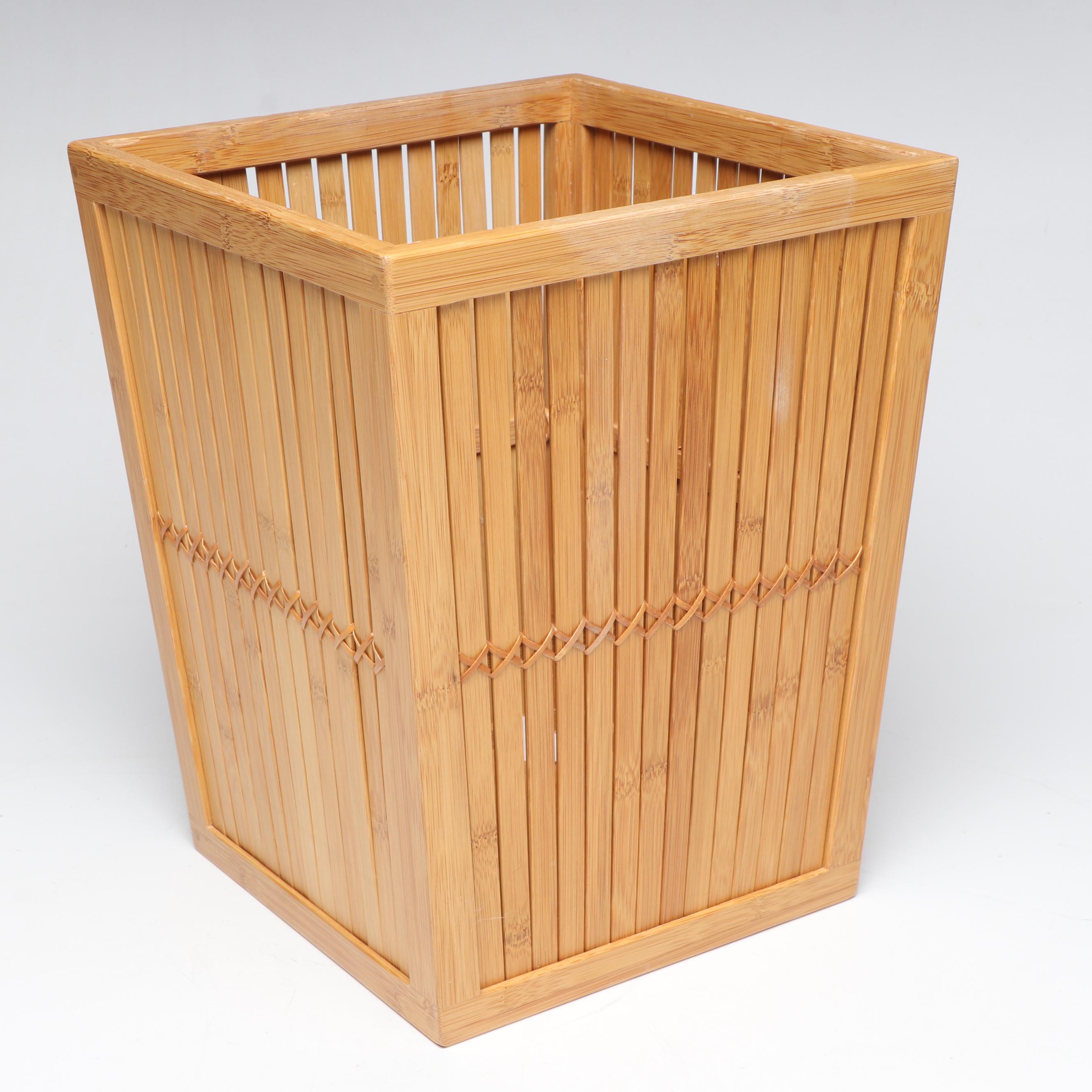 Danish Mid Century Beni Møbler Teak and More Waste Baskets