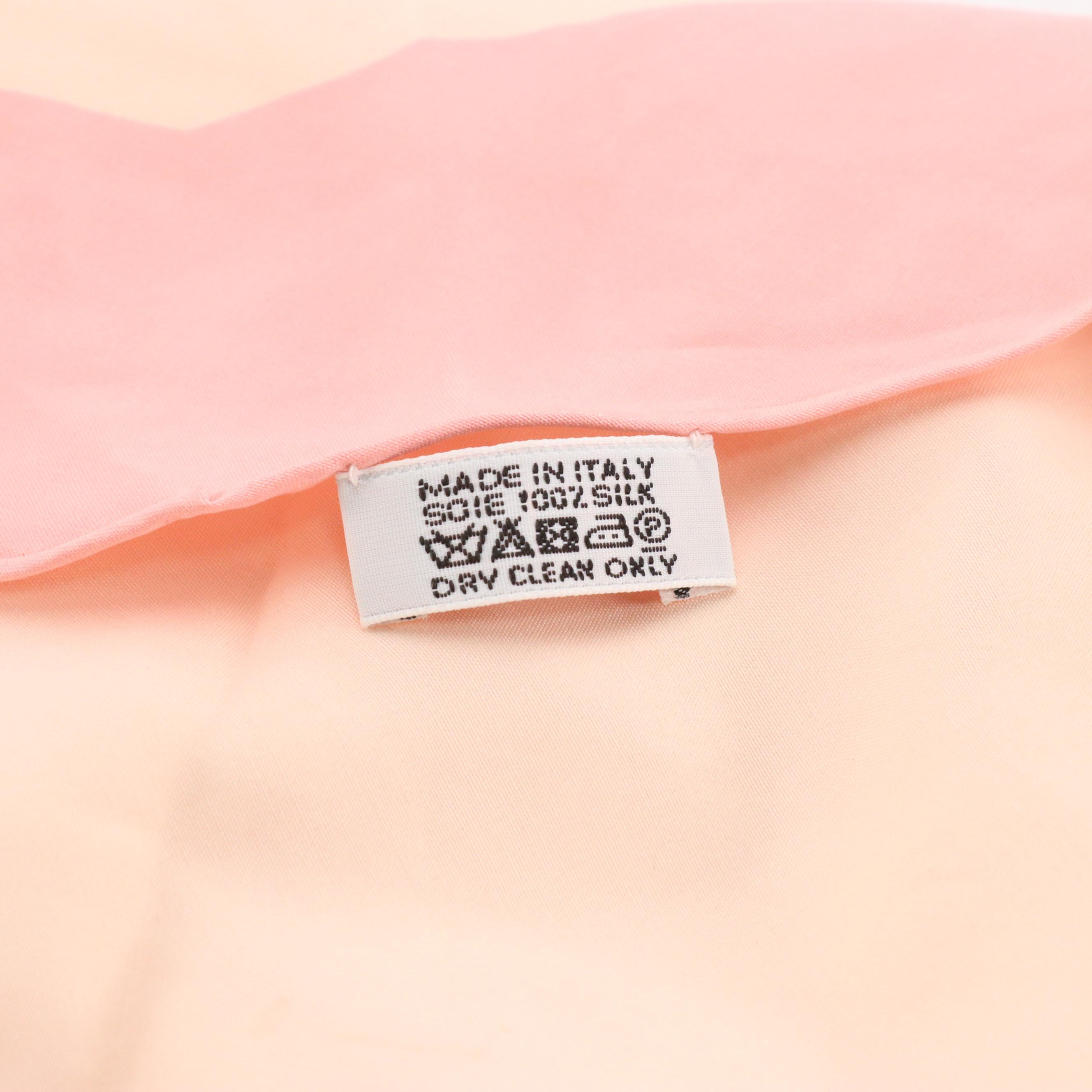 Hermès Two-Tone Silk Maxi Losange with H Monogram