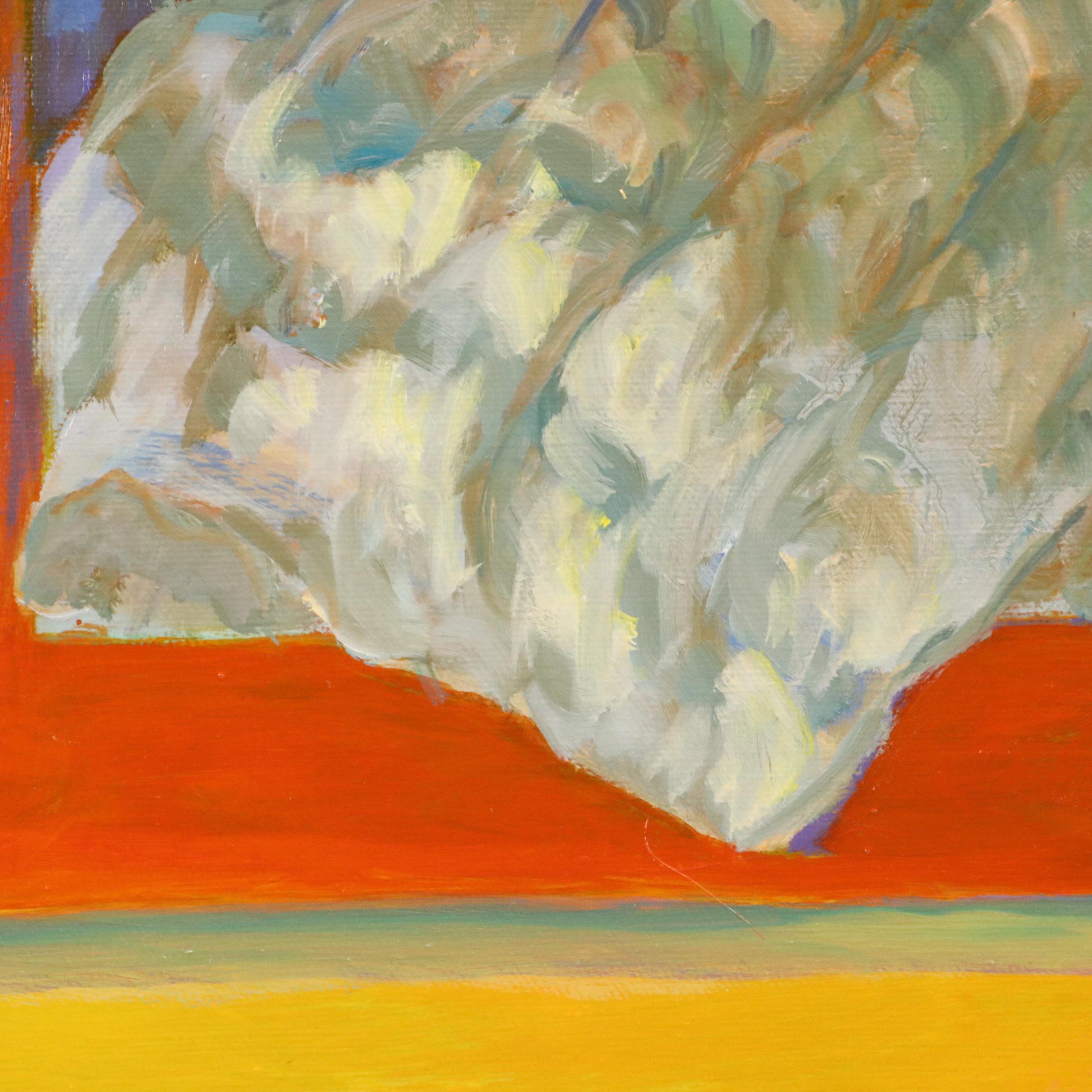 Martha Newfield Vibrant Oil Painting "The Hiding Place," 2008