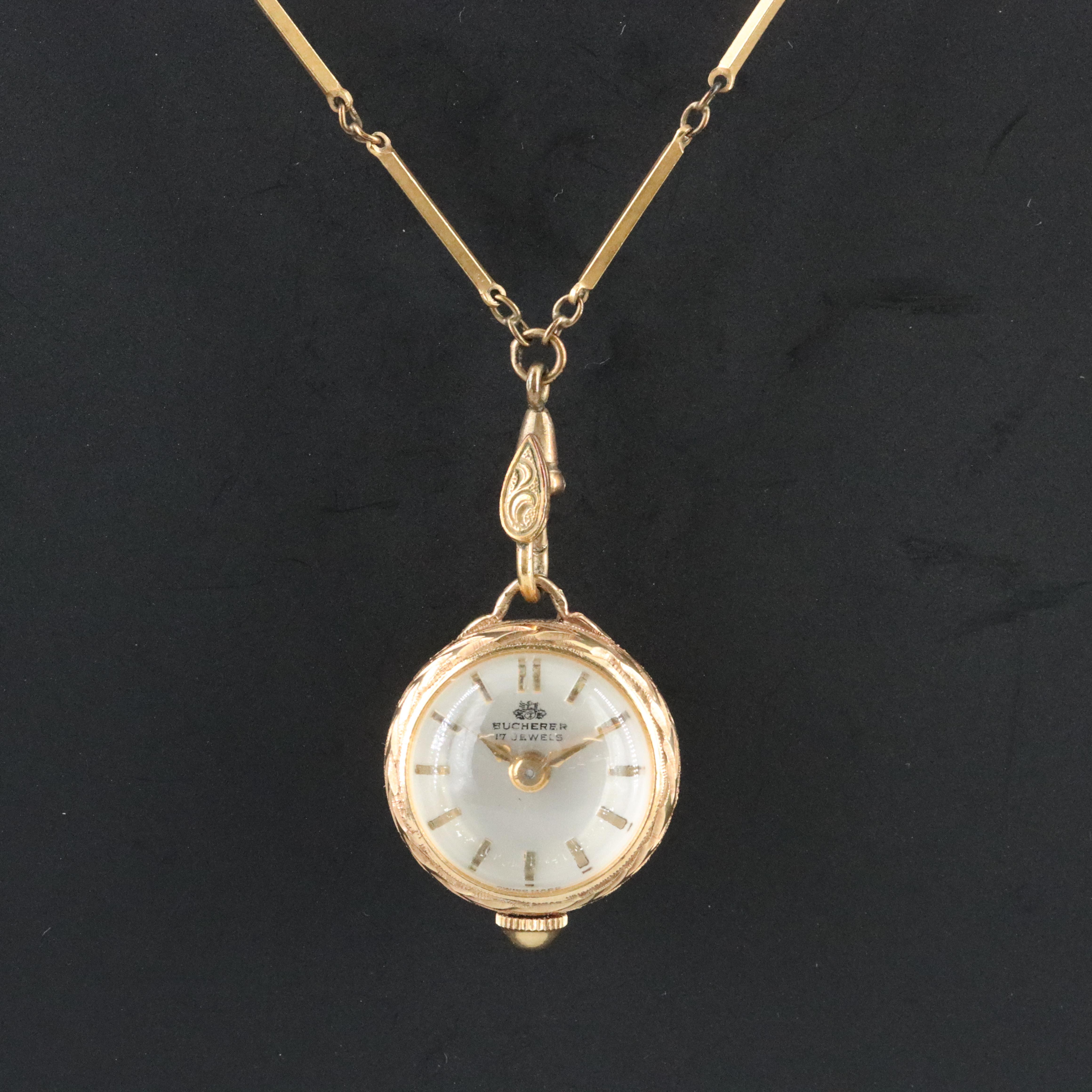 Bucherer Pendant Watch
