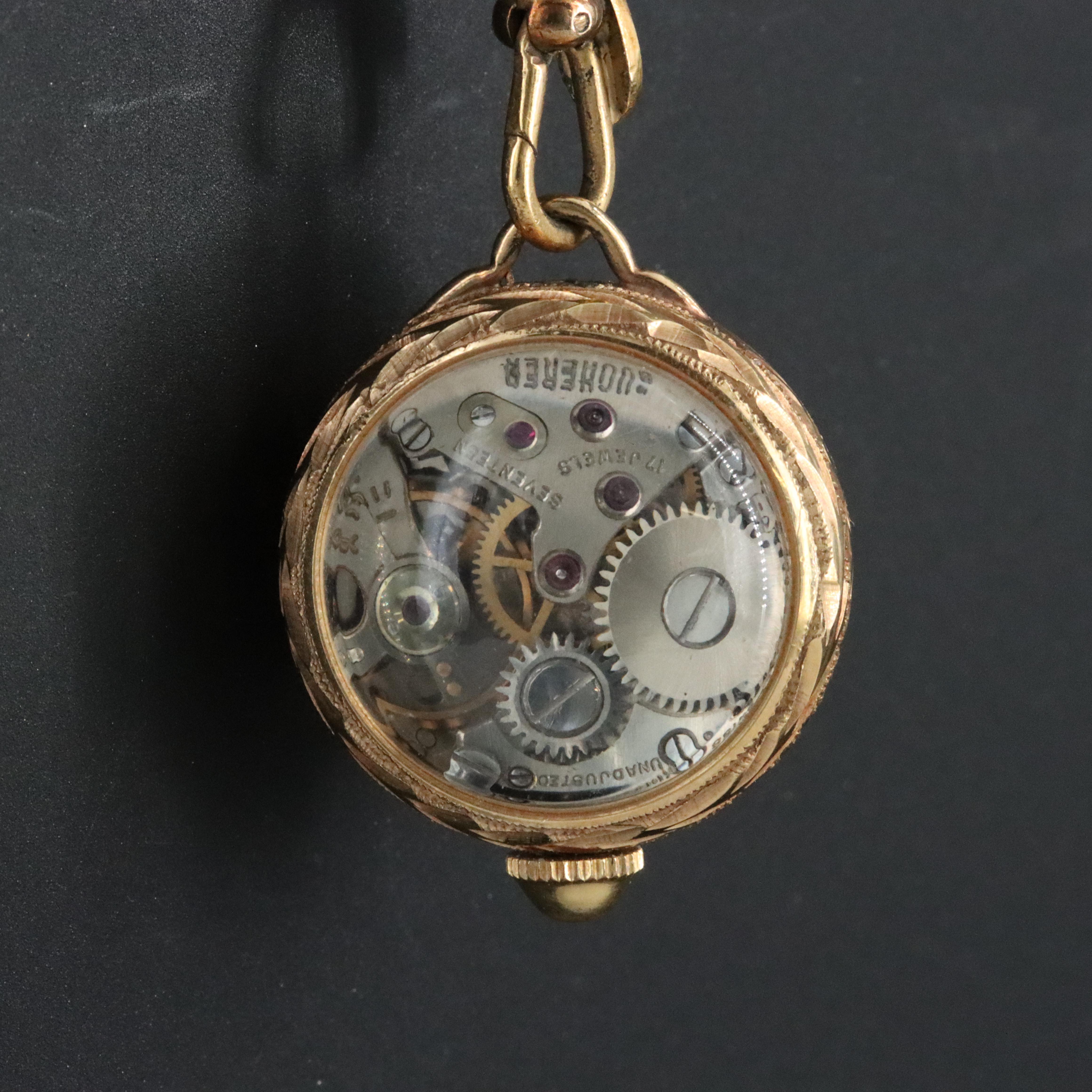 Bucherer Pendant Watch