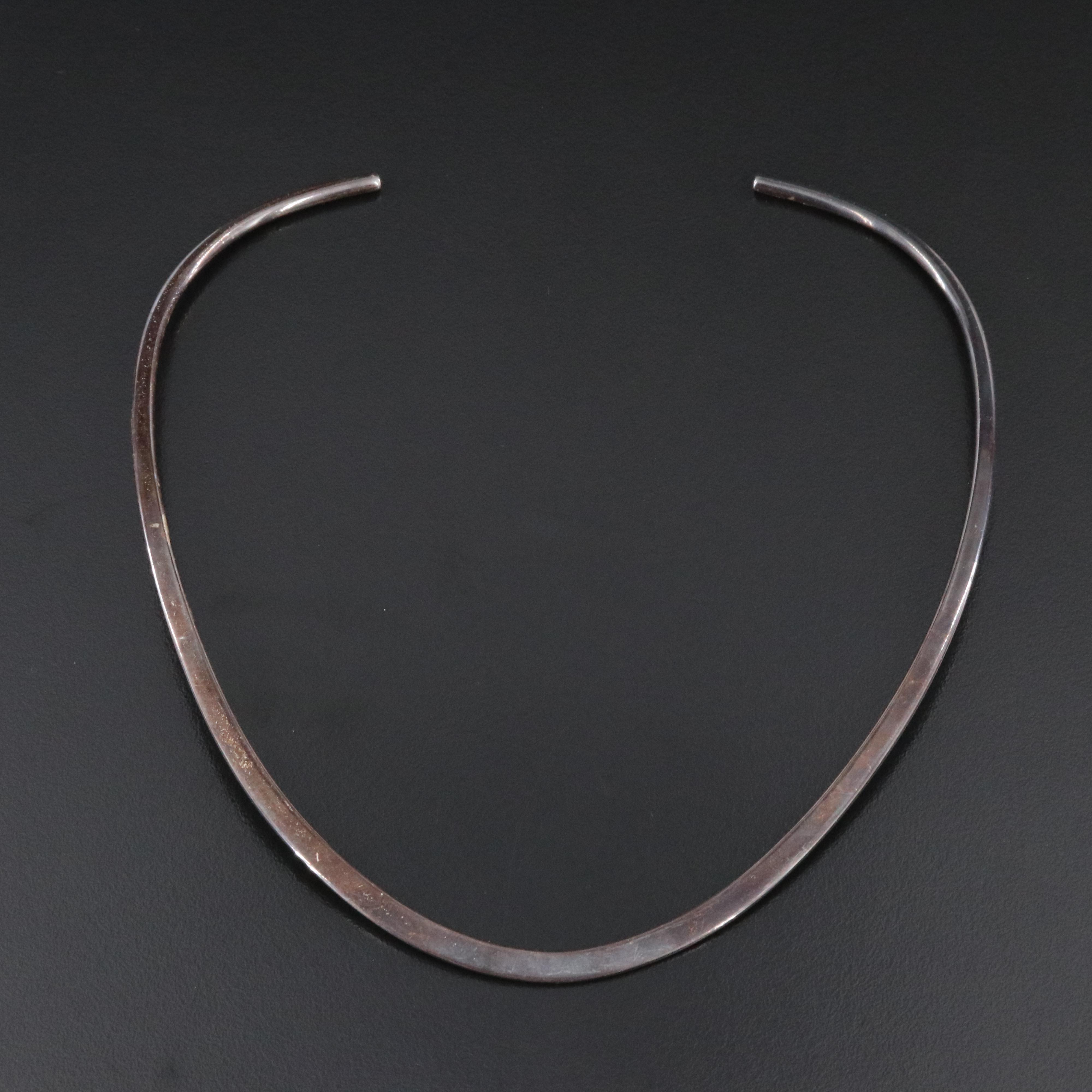 Sterling Wire Collar Necklace