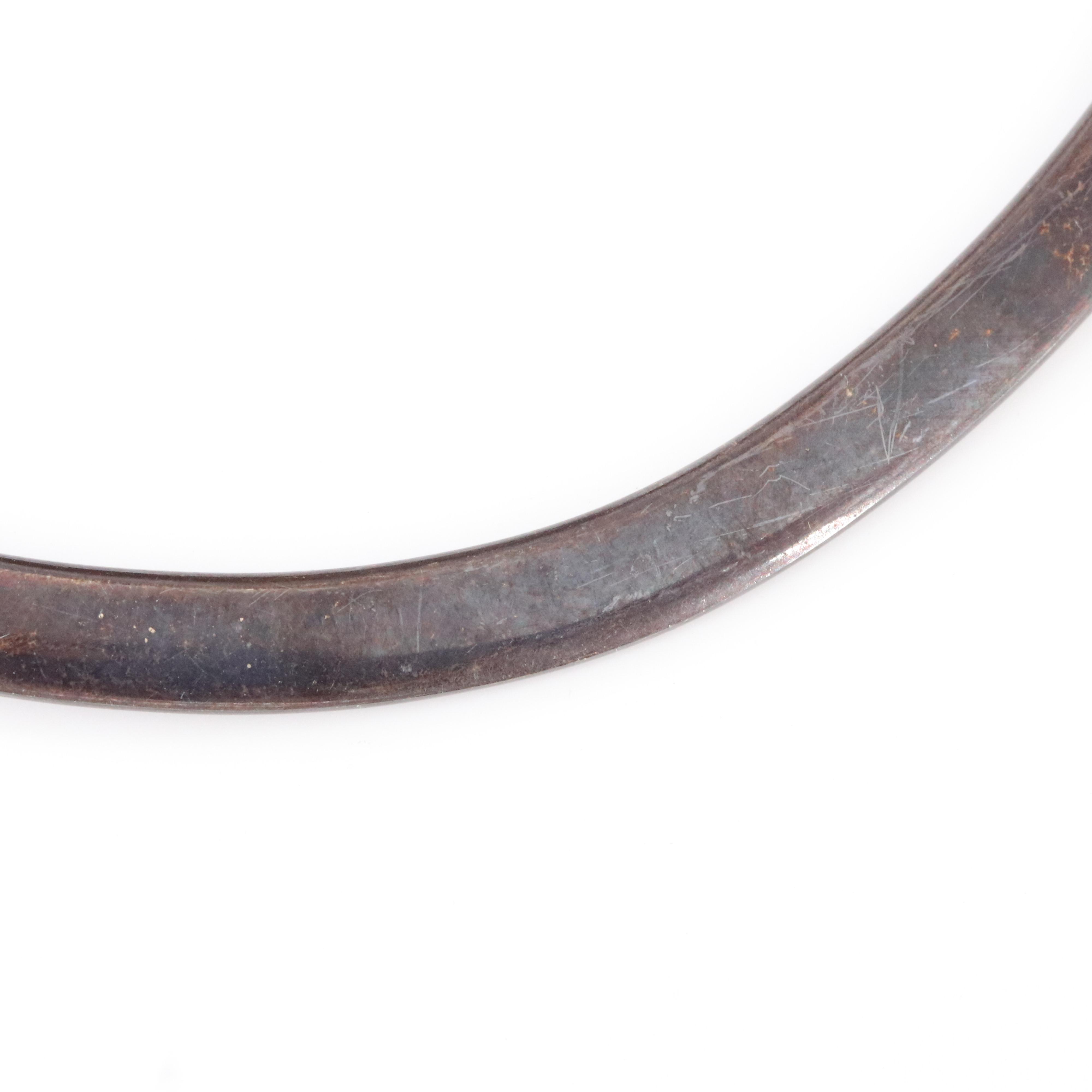 Sterling Wire Collar Necklace