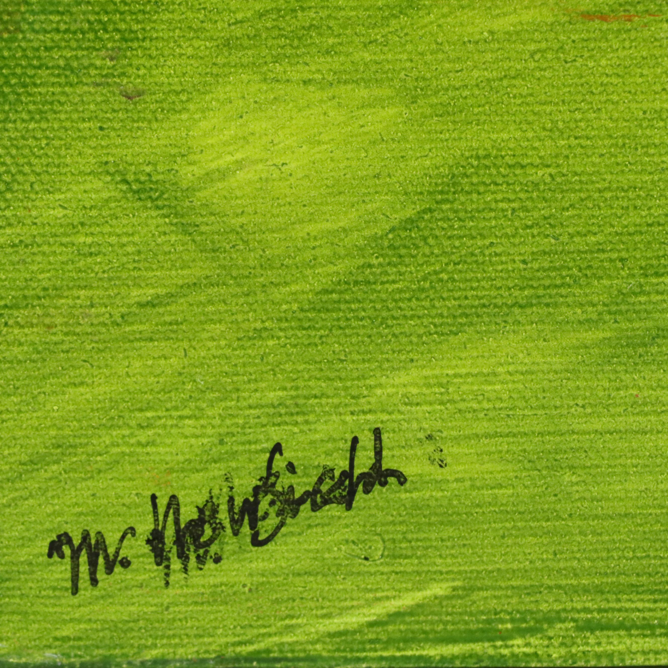 Martha Newfield Modern Oil Painting "Playground Bully," 2008