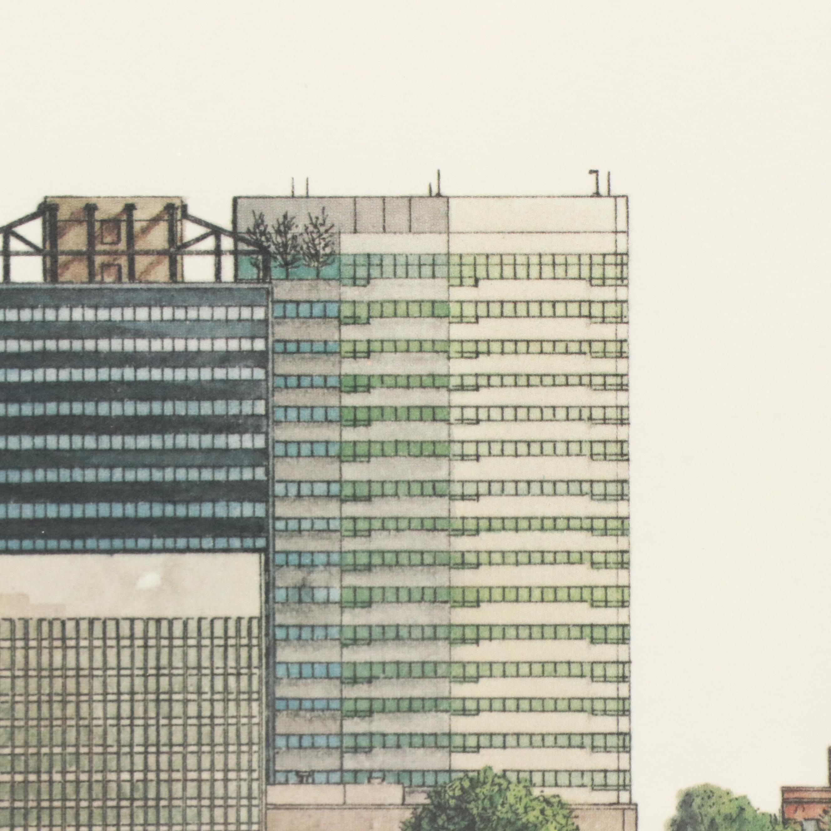 Phil Ponder Offset Lithograph "Bicentennial," 1996