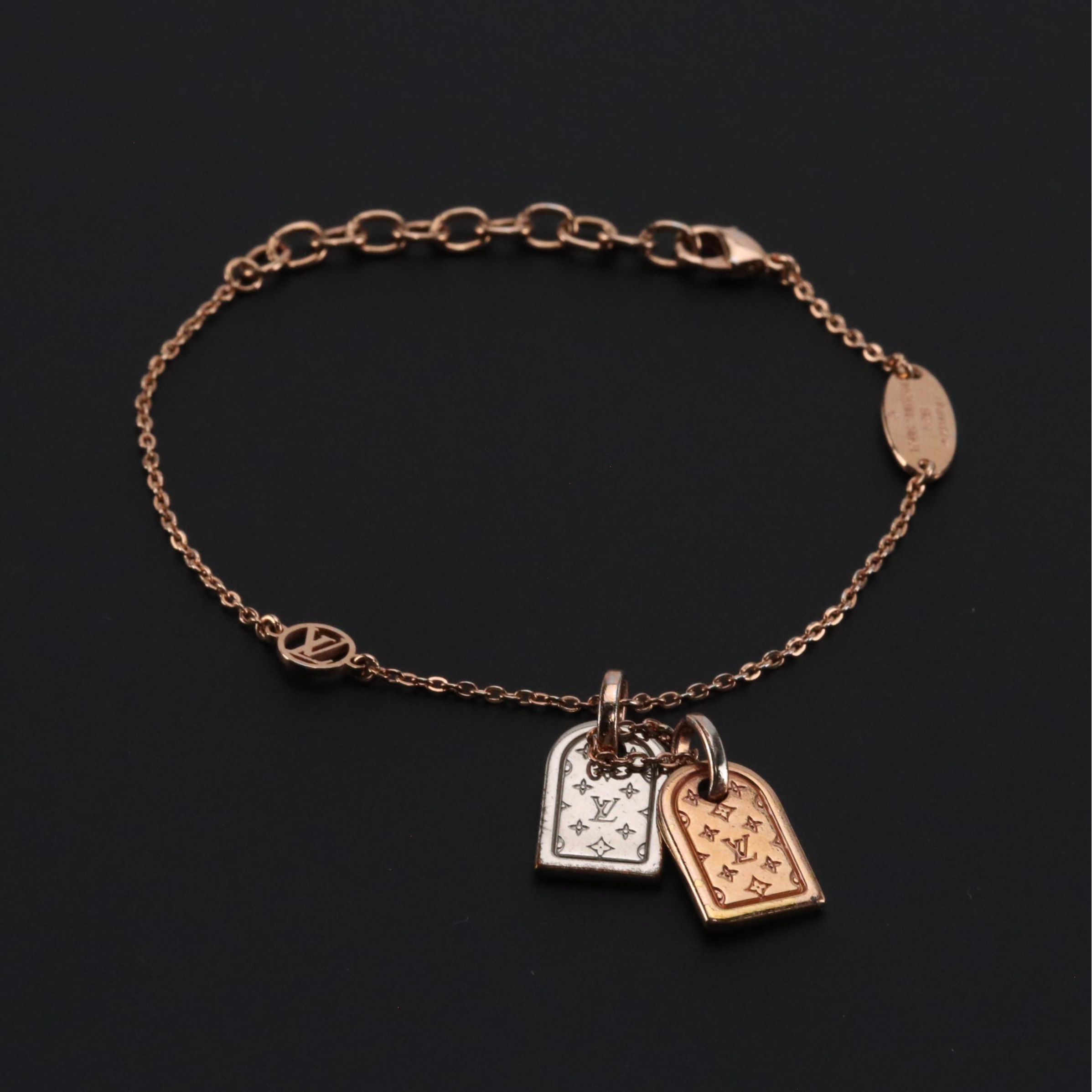 Louis Vuitton Nanogram Charm Bracelet