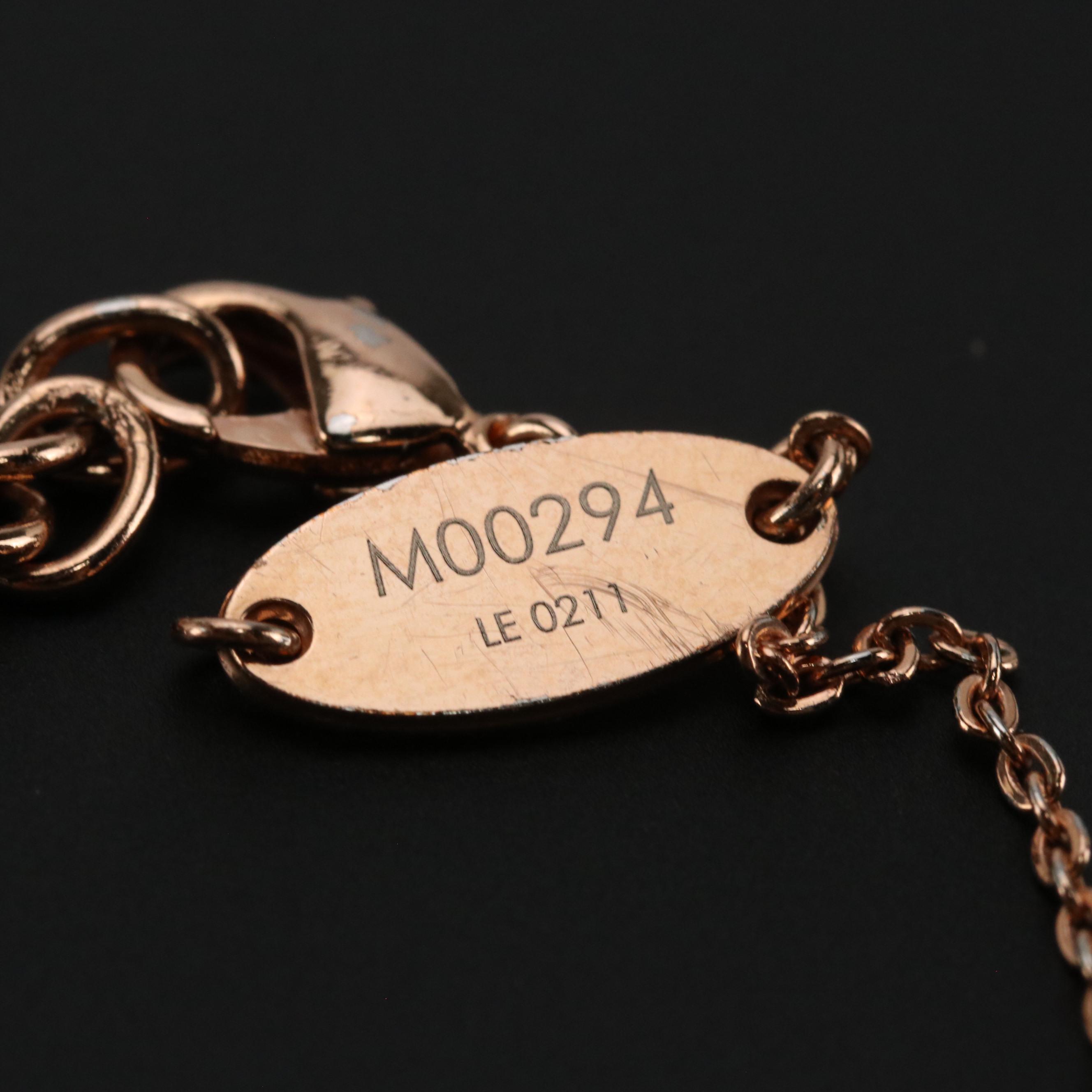 Louis Vuitton Nanogram Charm Bracelet